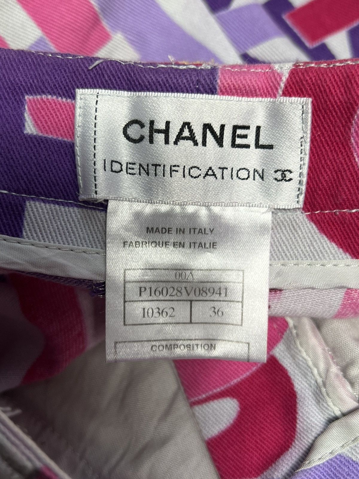 Chanel Chanel Monogram Logo Pants Size 25" / US 0 / IT 36 - 4 Thumbnail
