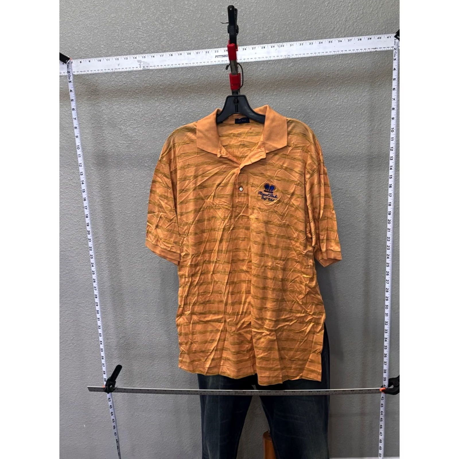 Vintage Jeff Rose Italy Royal Links Golf POLO SHIRT XL Mens Regular Size US XL / EU 56 / 4 - 3 Thumbnail