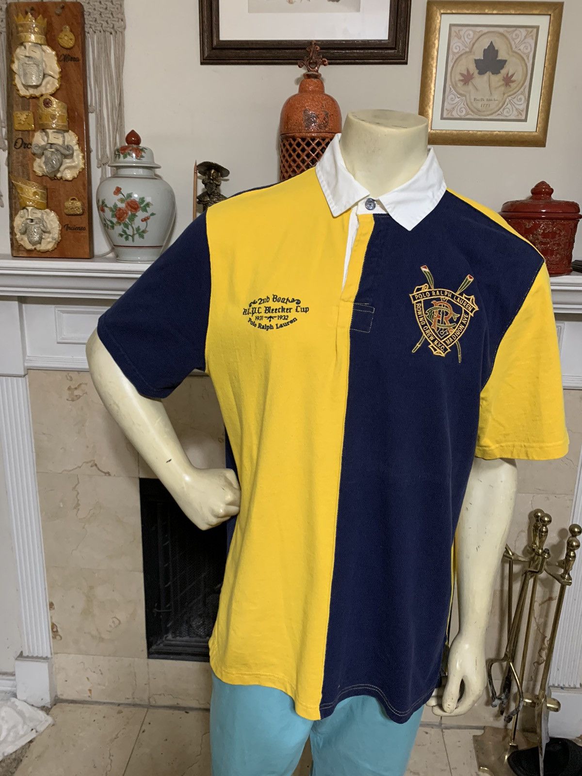 ビックサイズＸＸｌ★Polo Ralph Lauren★ラガーシャツ 381 ビックサイズXXl☆Polo Ralph Lauren☆ラガーシャツ 381
