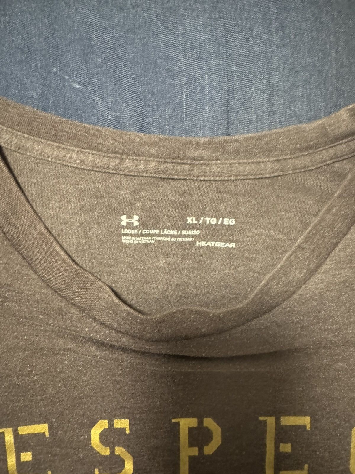 Under Armour Under Armour Project Rock Men’s Respect Short-Sleeve Shirt Size US XL / EU 56 / 4 - 3 Thumbnail