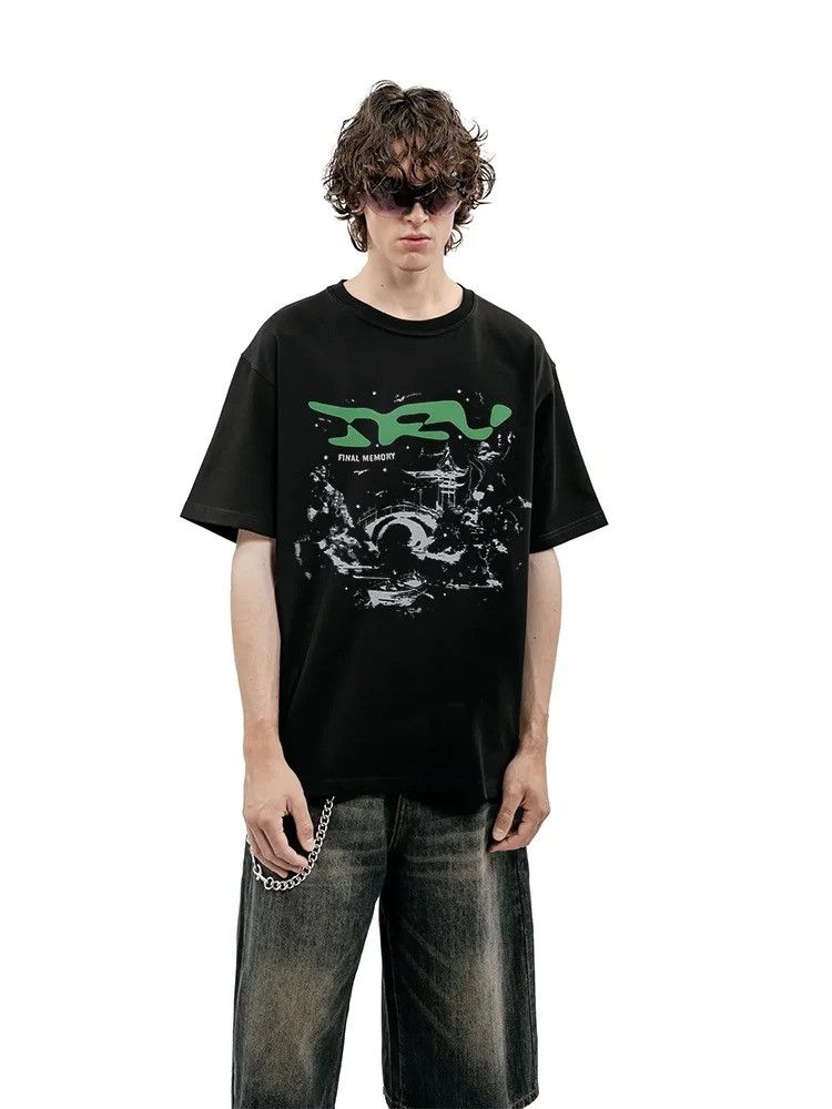 Other Aesthetic Oversized Final Memory T-Shirt Size US L / EU 52-54 / 3 - 1 Thumbnail