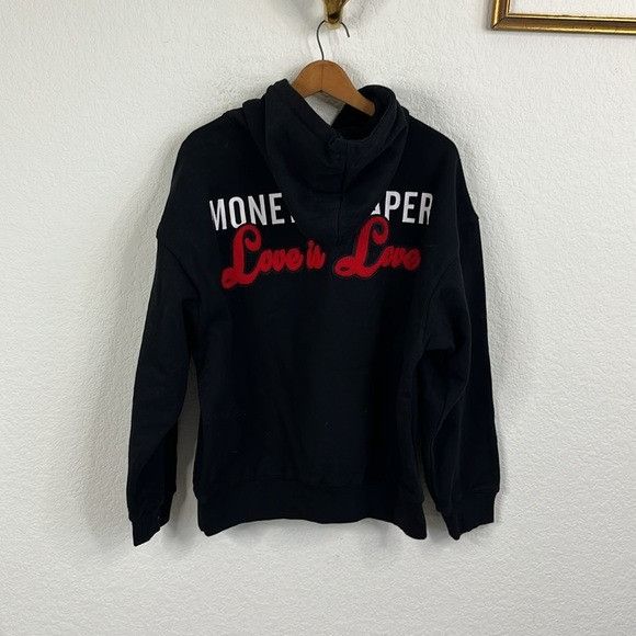 Other Black Hoodie by Mr. Enjoy Da Money Money is Paper Kangaroo P Size US M / EU 48-50 / 2 - 7 Thumbnail