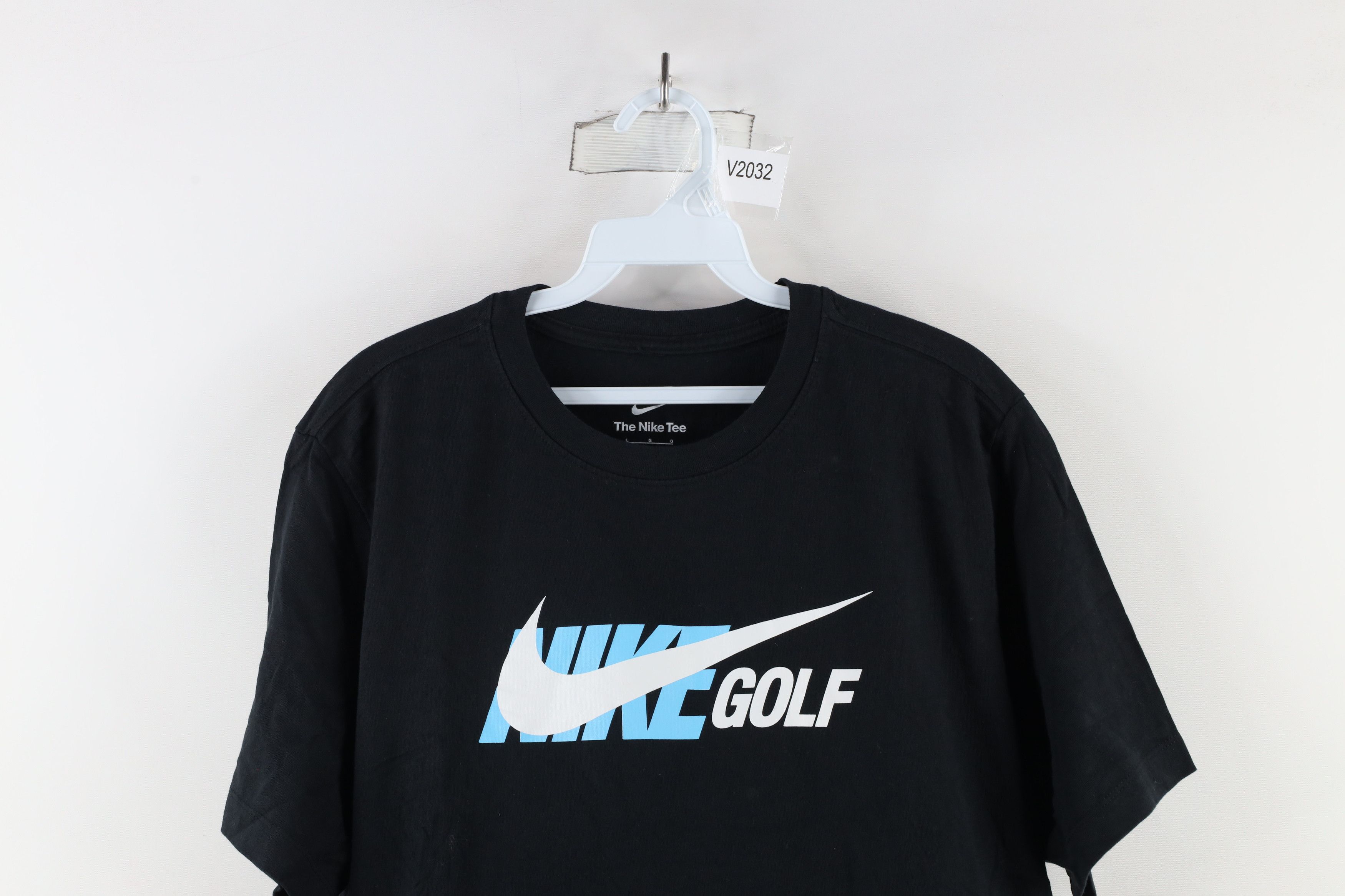 Nike × Vintage Nike Golf Travis Scott Big Swoosh Logo Short Sleeve T-Shirt Size US L / EU 52-54 / 3 - 2 Thumbnail
