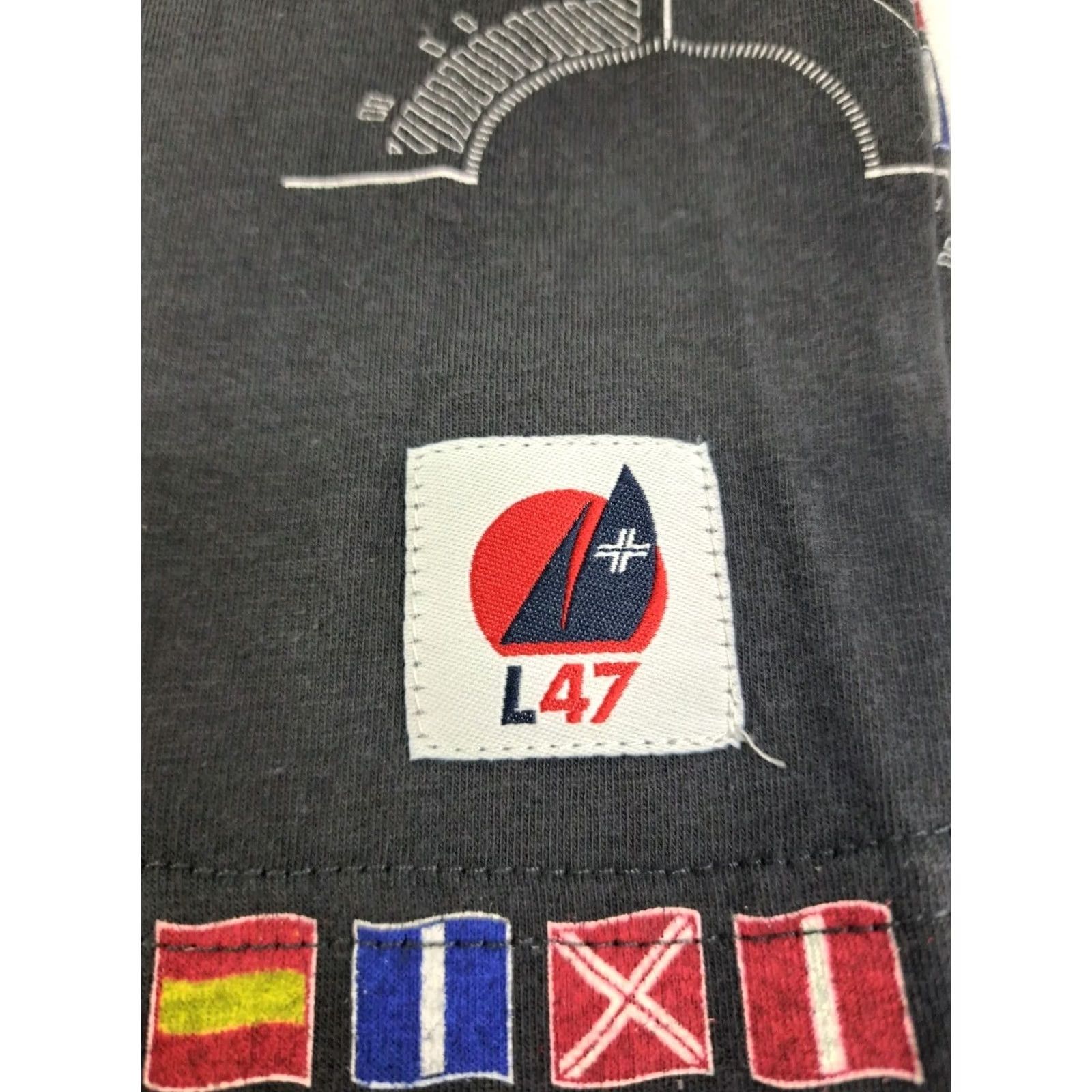 47 LRG 47 Mens Gray Tank Top Size Large Sleeveless Round Neck Cotton Polyester Embroidered Logo Premium Fit Shirt/Top Size US L / EU 52-54 / 3 - 5 Thumbnail