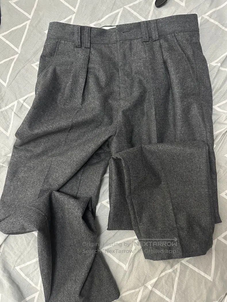 Brunello Cucinelli Brunello Cucinelli Men's Gray Trousers. Size US 30 / EU 46 - 1 Thumbnail