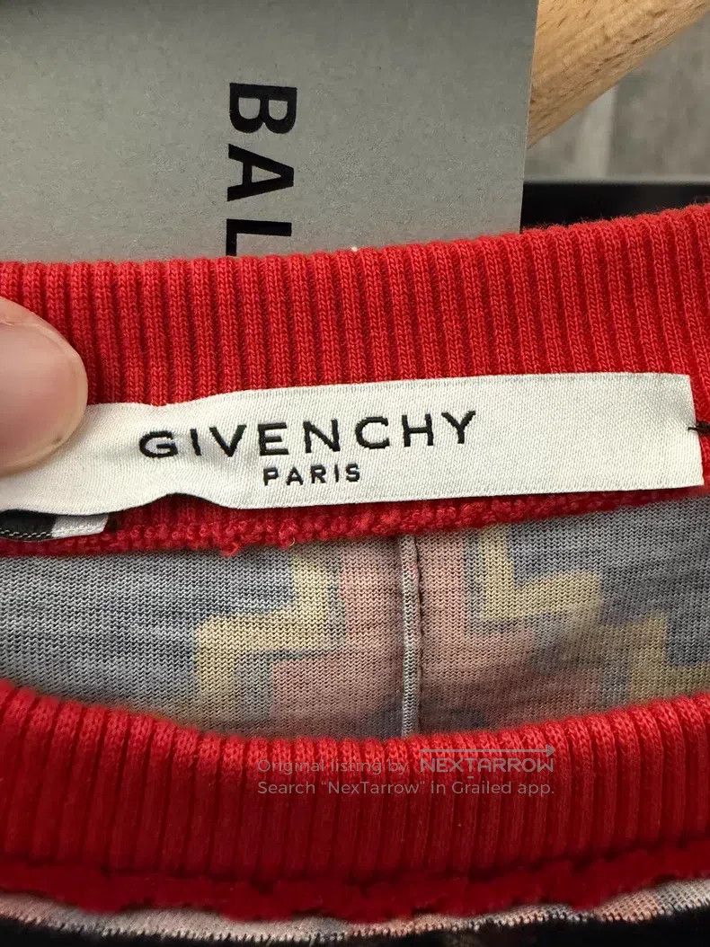 Givenchy Givenchy Art Mural Hole Sweatshirt Size US M / EU 48-50 / 2 - 3 Thumbnail