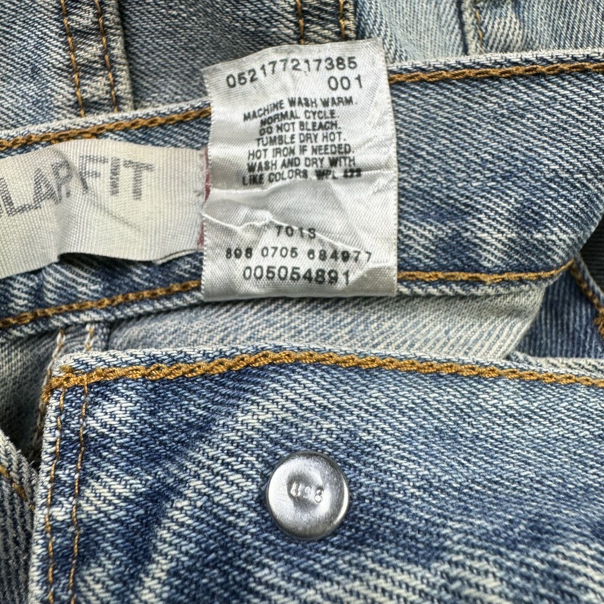 If Six Was Nine × Levi's × Vintage 💥Vintage Y2K Levis 505 Sick Dirty Rusty Washed Blue Jean Size US 36 / EU 52 - 14 Thumbnail