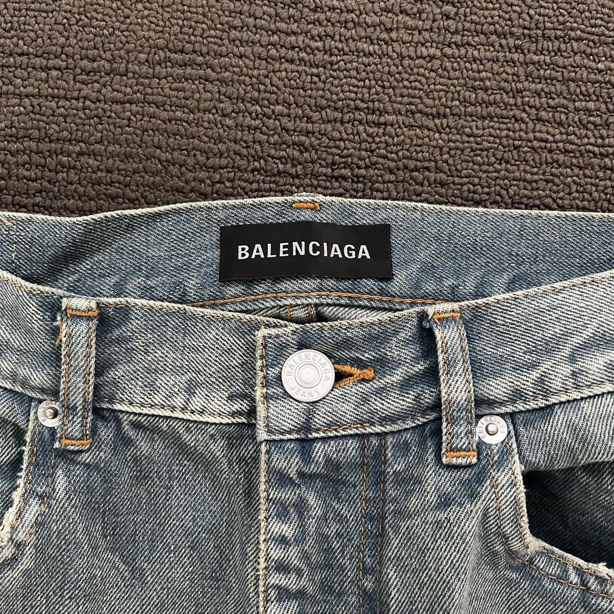 Balenciaga BALENCIAGA BLUE DENIM JEANS Size US 30 / EU 46 - 2 Thumbnail