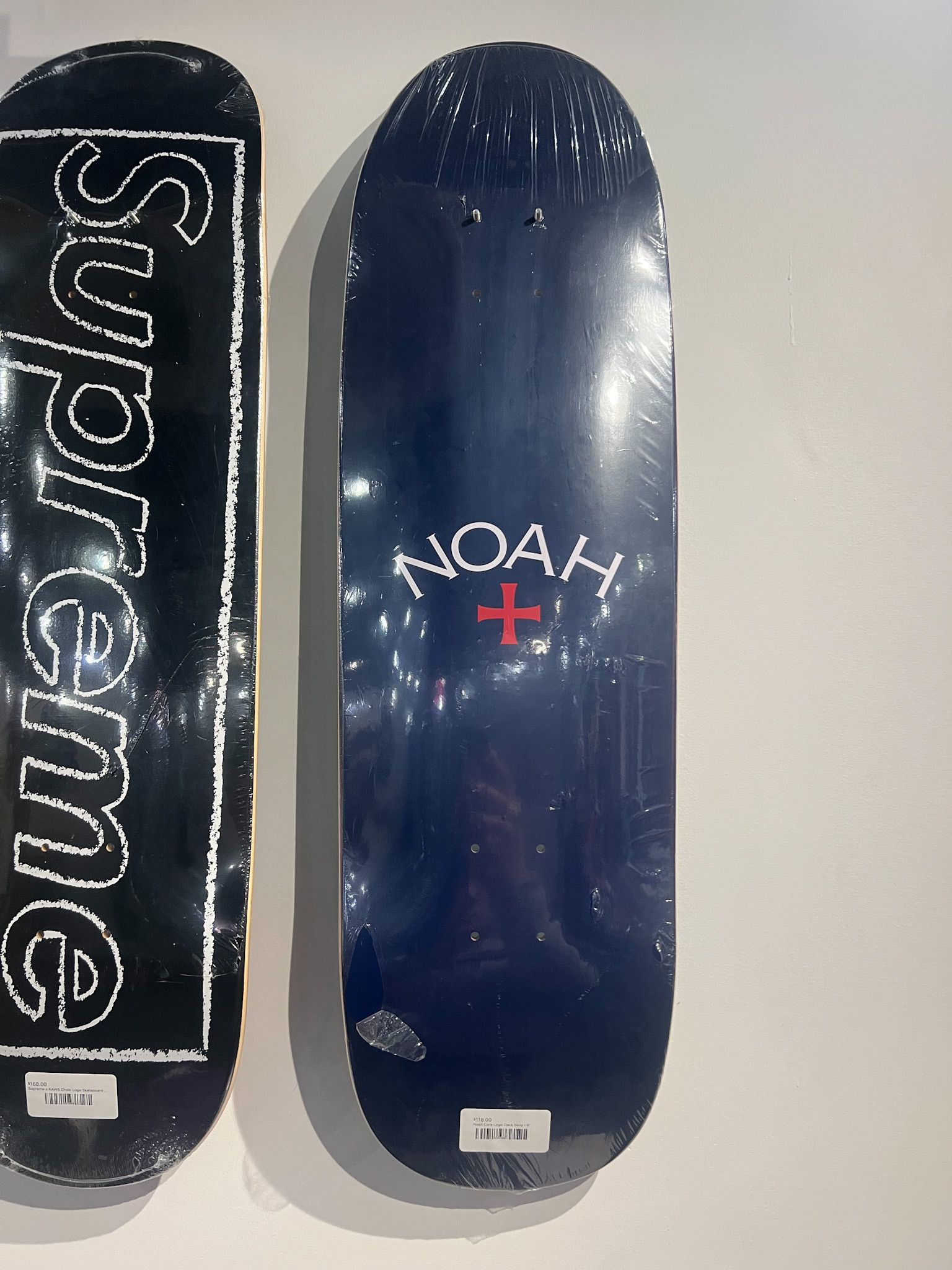 Noah Noah Core Logo Deck Navy • 9" Size ONE SIZE - 2 Thumbnail