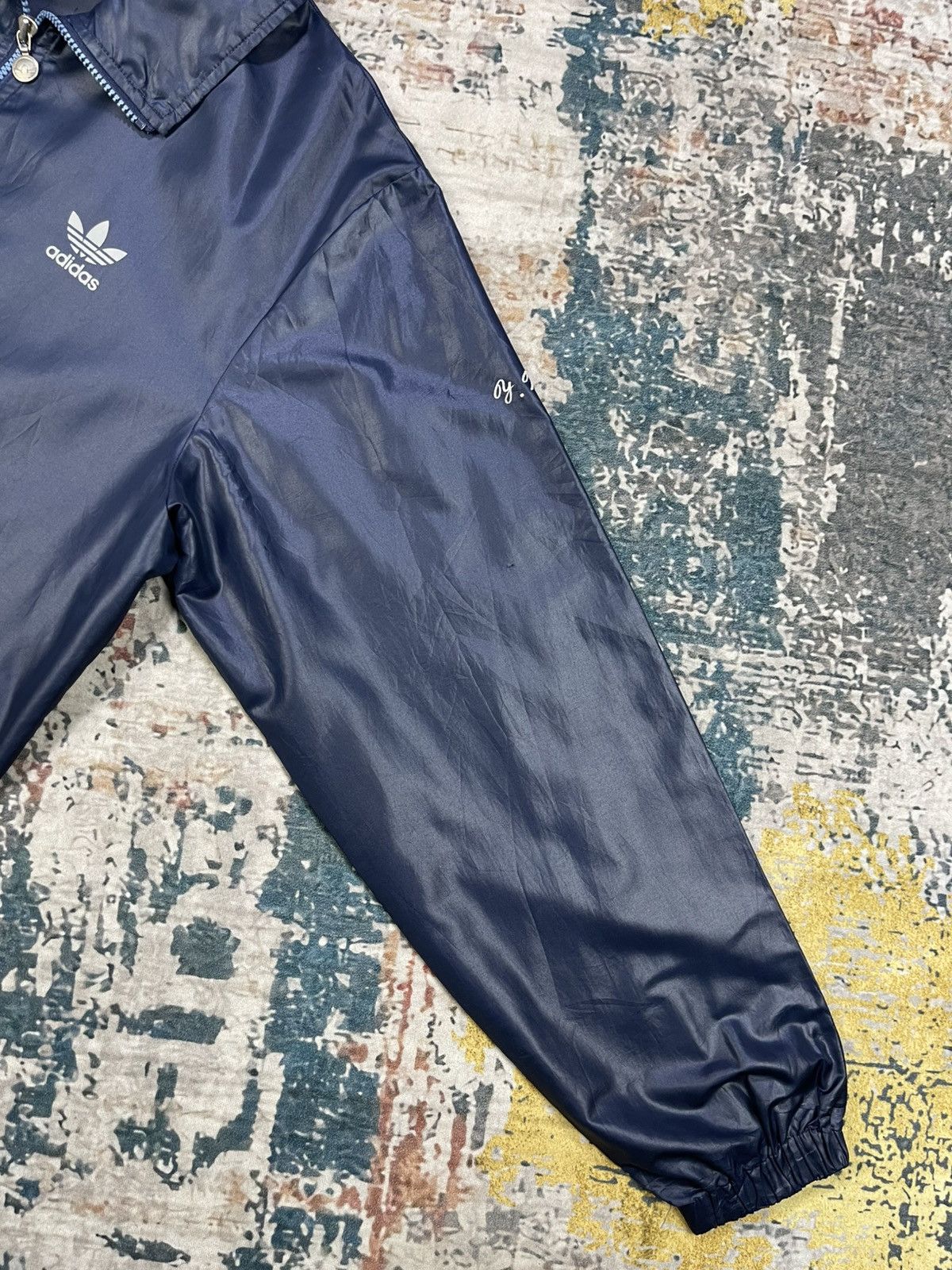 Adidas Vtg 60s/70s Adidas Trefoil Windbreaker Size US M / EU 48-50 / 2 - 5 Thumbnail
