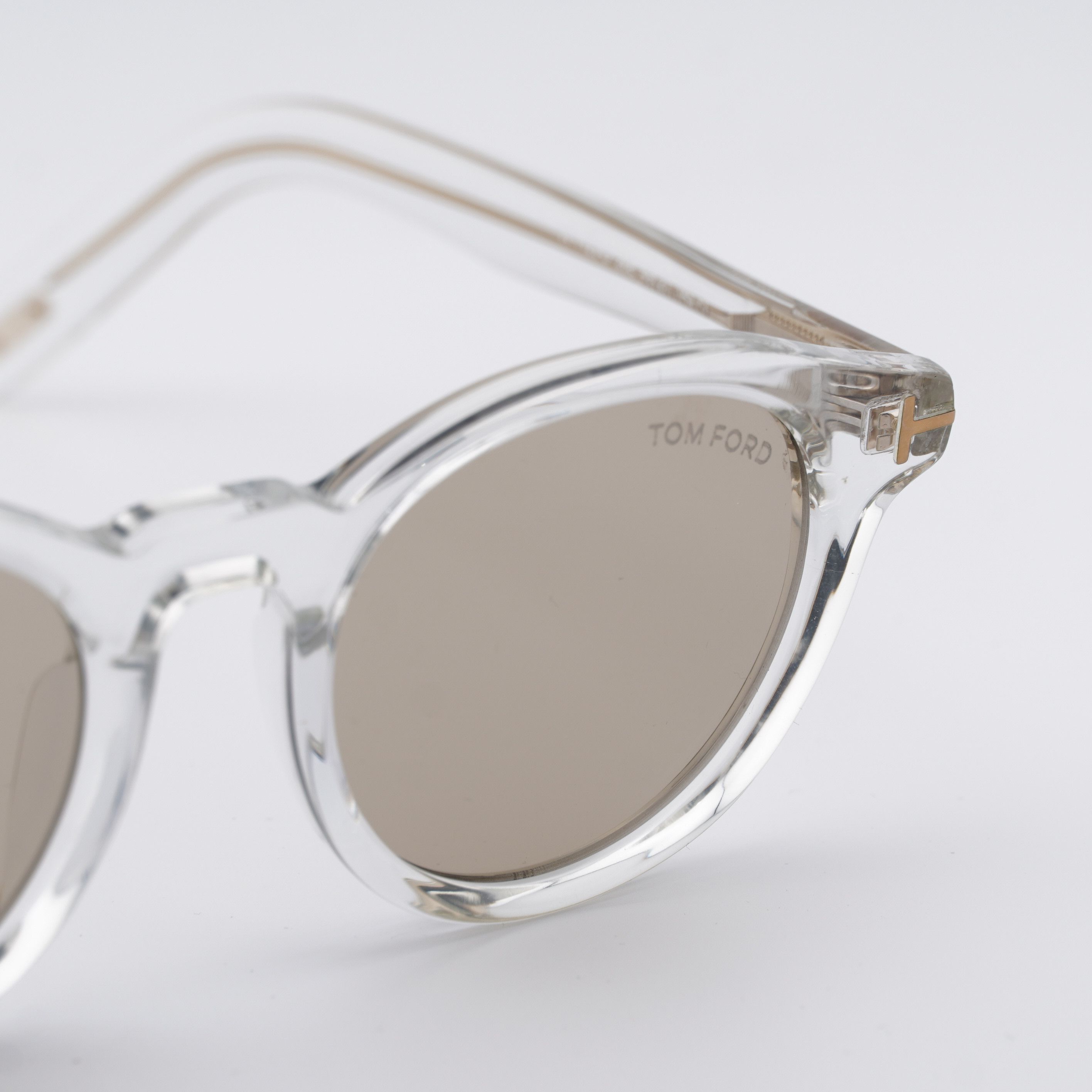 Tom Ford Tom Ford FT1123-D 26E Sunglasses Crystal Round Frame Size ONE SIZE - 10 Thumbnail