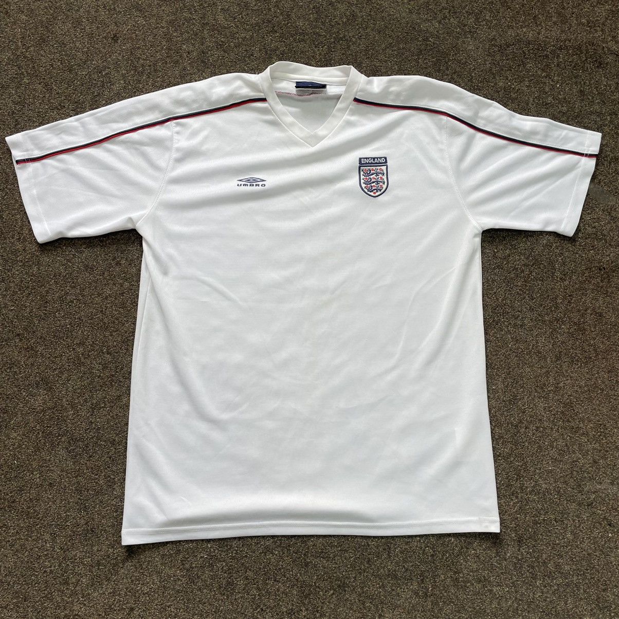 Vintage Vintage Umbro England FC Football Jersey Streetwear Baggy M Size US M / EU 48-50 / 2 - 1 Thumbnail
