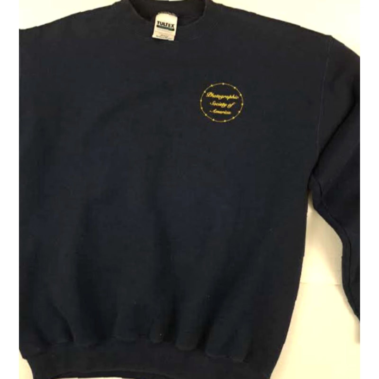 Tultex VINTAGE Photographic Society of America Embroidered Sweatshirt Tultex USA Blue Crew Neck Long Sleeve M Unisex Adults Sweatshirt Size US M / EU 48-50 / 2 - 3 Thumbnail