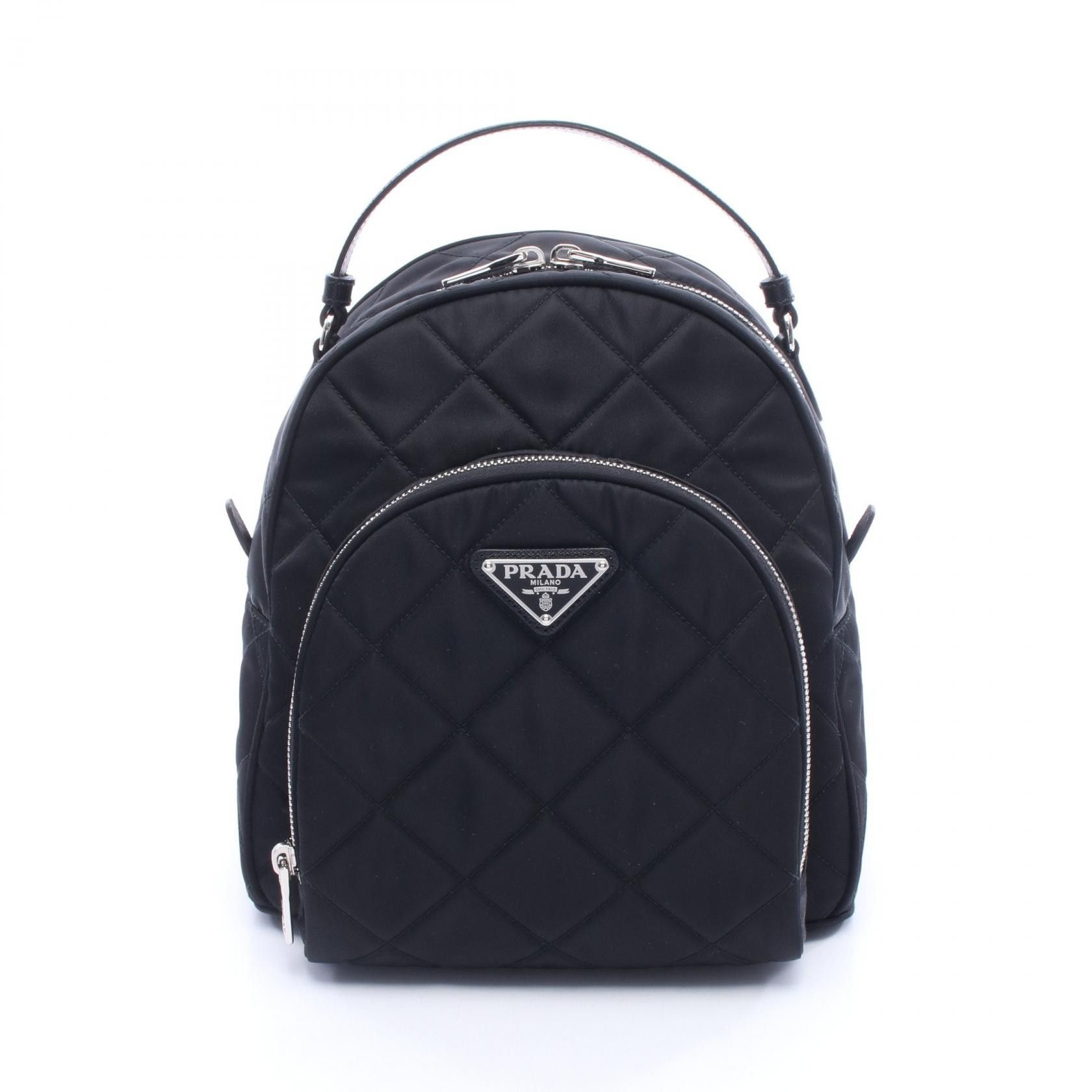 Prada Prada Prada TESSUTO IMPUNTU nylon leather backpack Textile Backpack 1BZ066 DUTY FREE for USA Size ONE SIZE - 1 Thumbnail