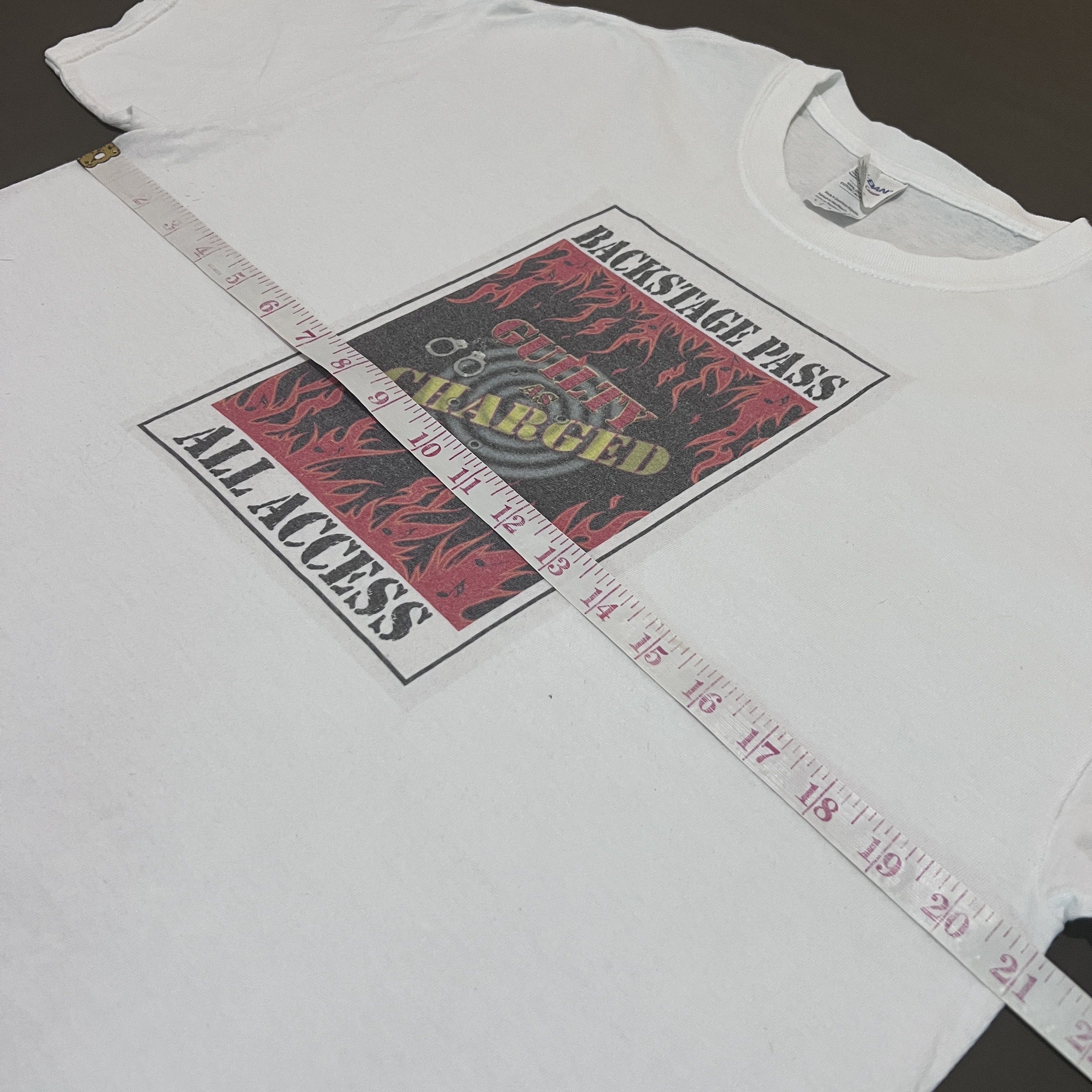 Band Tees Guilty as Charged hard rock band Promo Tee Size US L / EU 52-54 / 3 - 5 Thumbnail