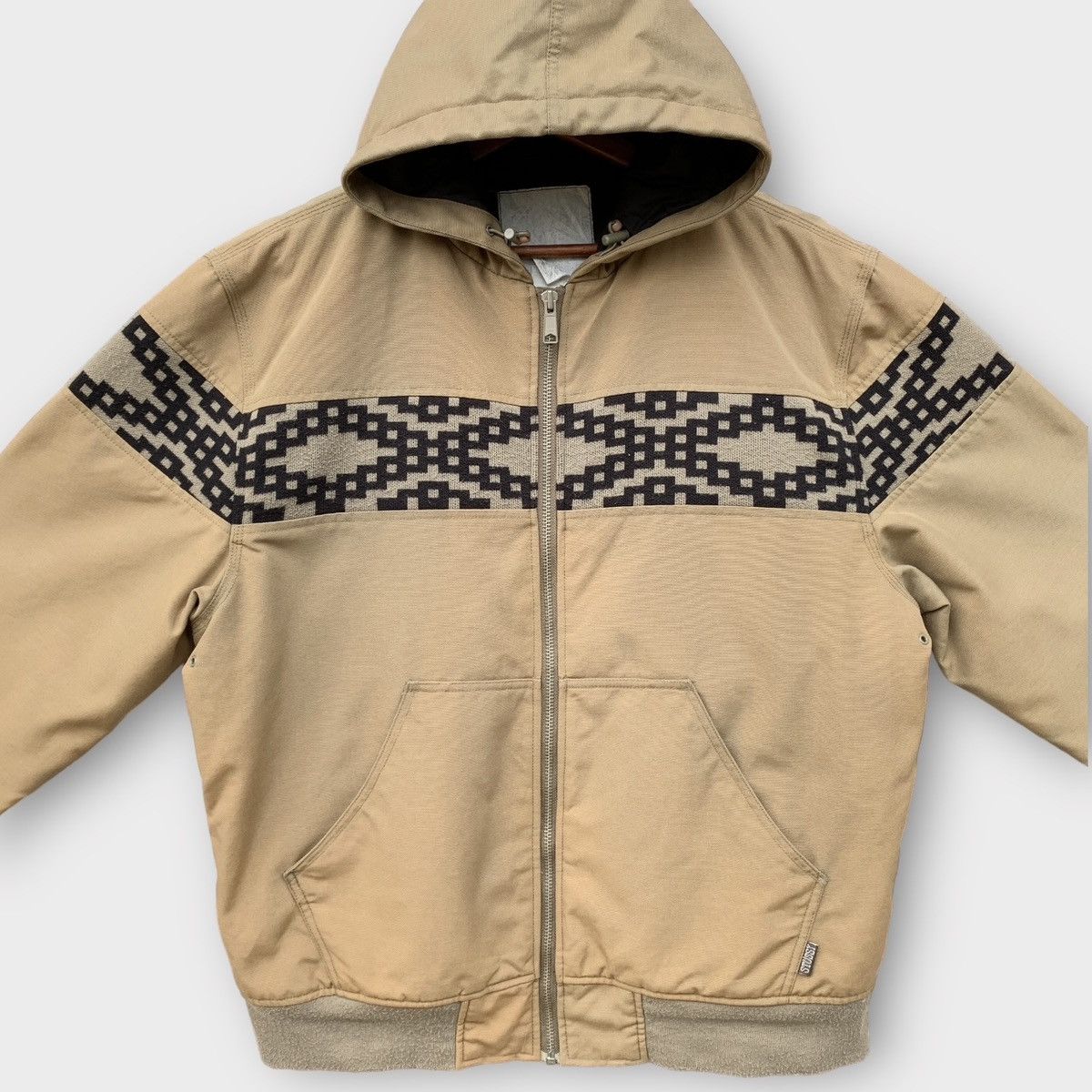 Stussy Canvas Thermolite Stussy Authentic Gear Hoodie Zipper Jacket Size US L / EU 52-54 / 3 - 4 Thumbnail