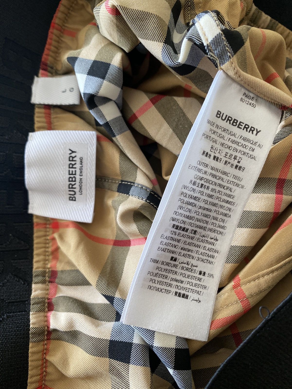 Burberry Burberry Nova Check Leggings Pants Size 36" / US 14 / IT 50 - 4 Thumbnail