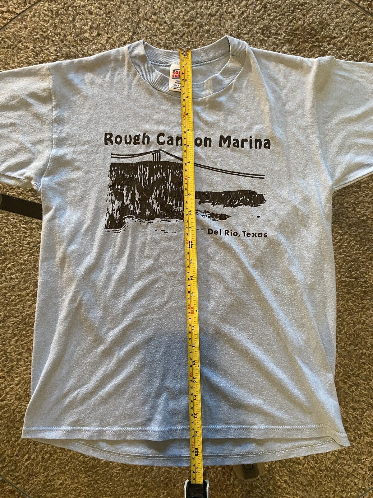 Soffe Vintage Del Rio, Texas Rough Canyon Marina Tee Size US M / EU 48-50 / 2 - 3 Thumbnail