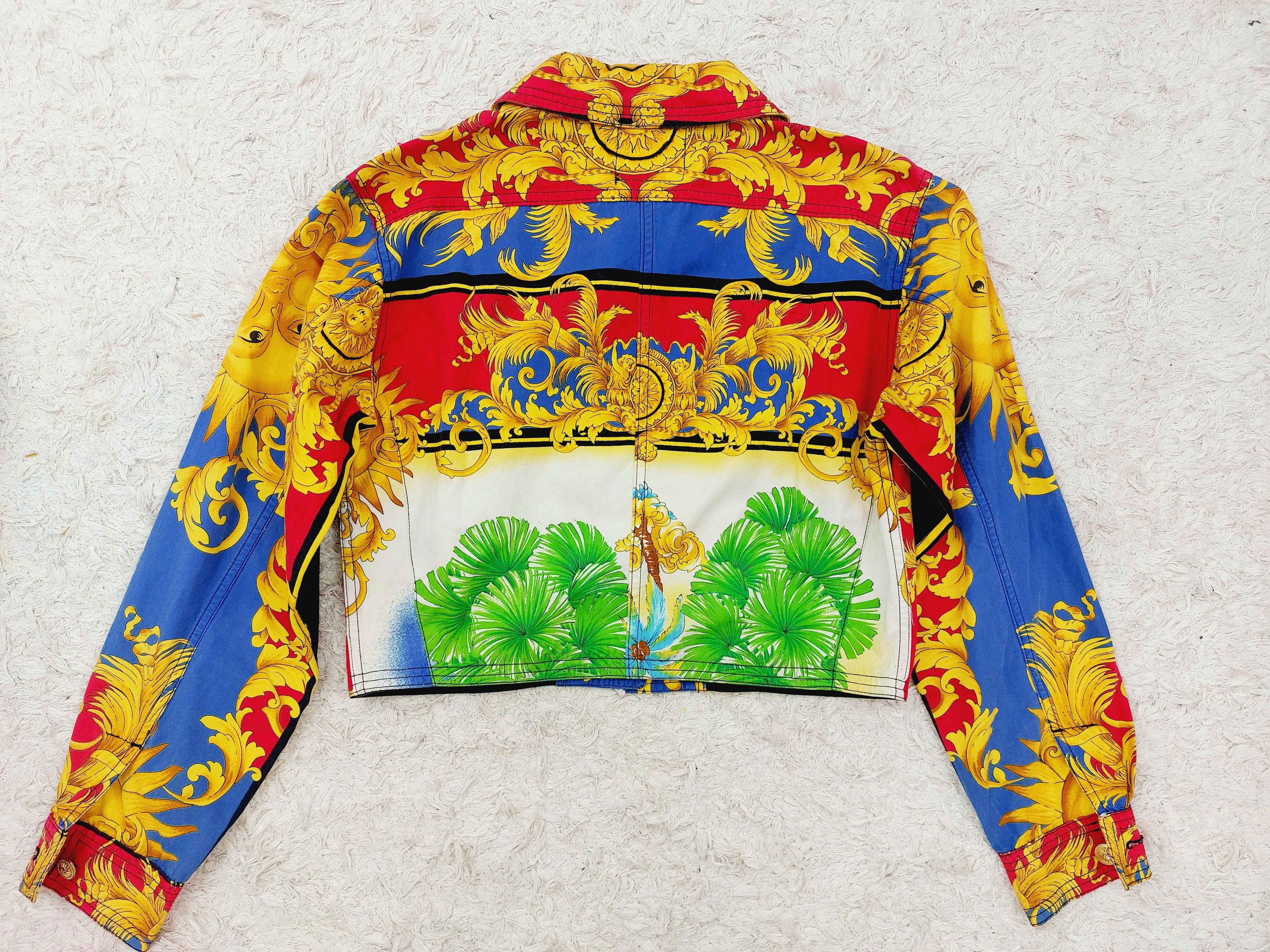 Versace Jeans Couture Gianni Versace Couture Moon Sun Baroque Miami Jacket Size US S / EU 44-46 / 1 - 7 Thumbnail