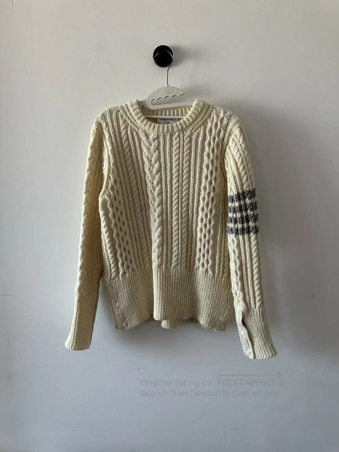 Thom Browne thom browne cable knit wool sweater. Size US M / EU 48-50 / 2 - 1 Thumbnail