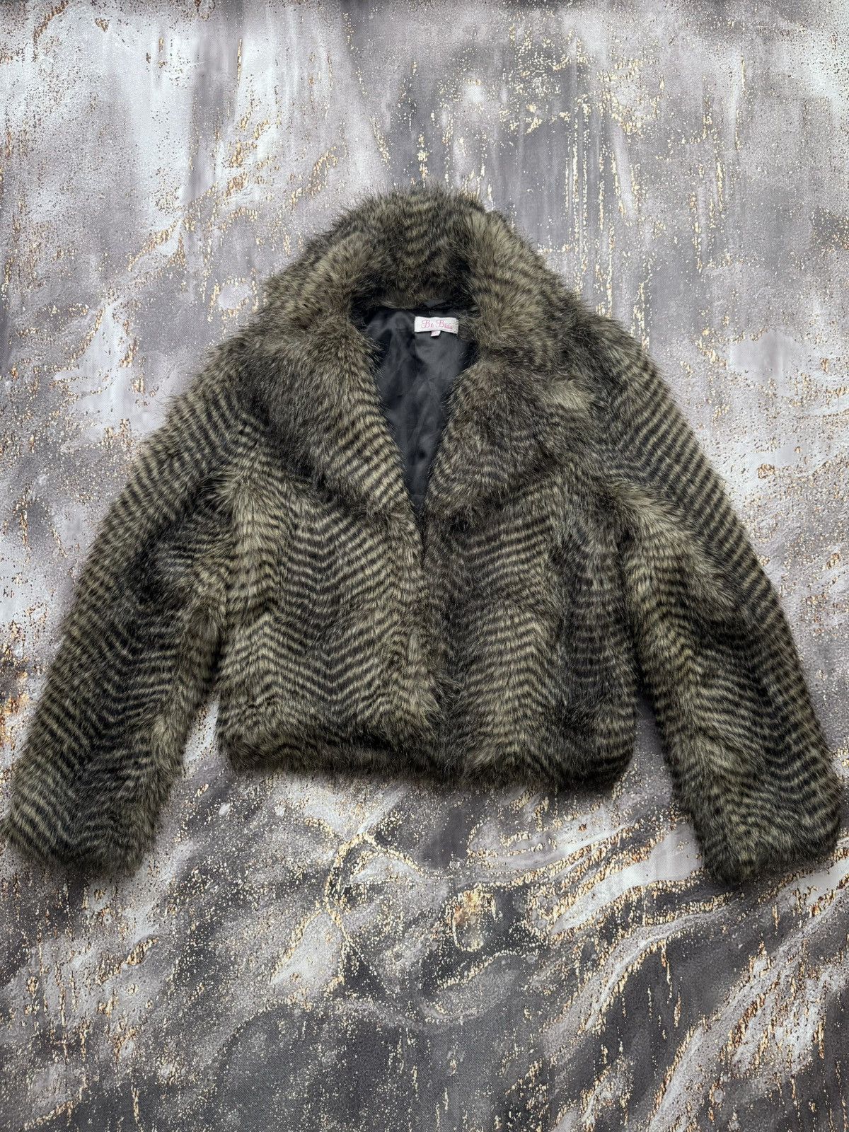 Vintage Vintage Faux Fur Mini Coat Size M / US 6-8 / IT 42-44 - 1 Thumbnail
