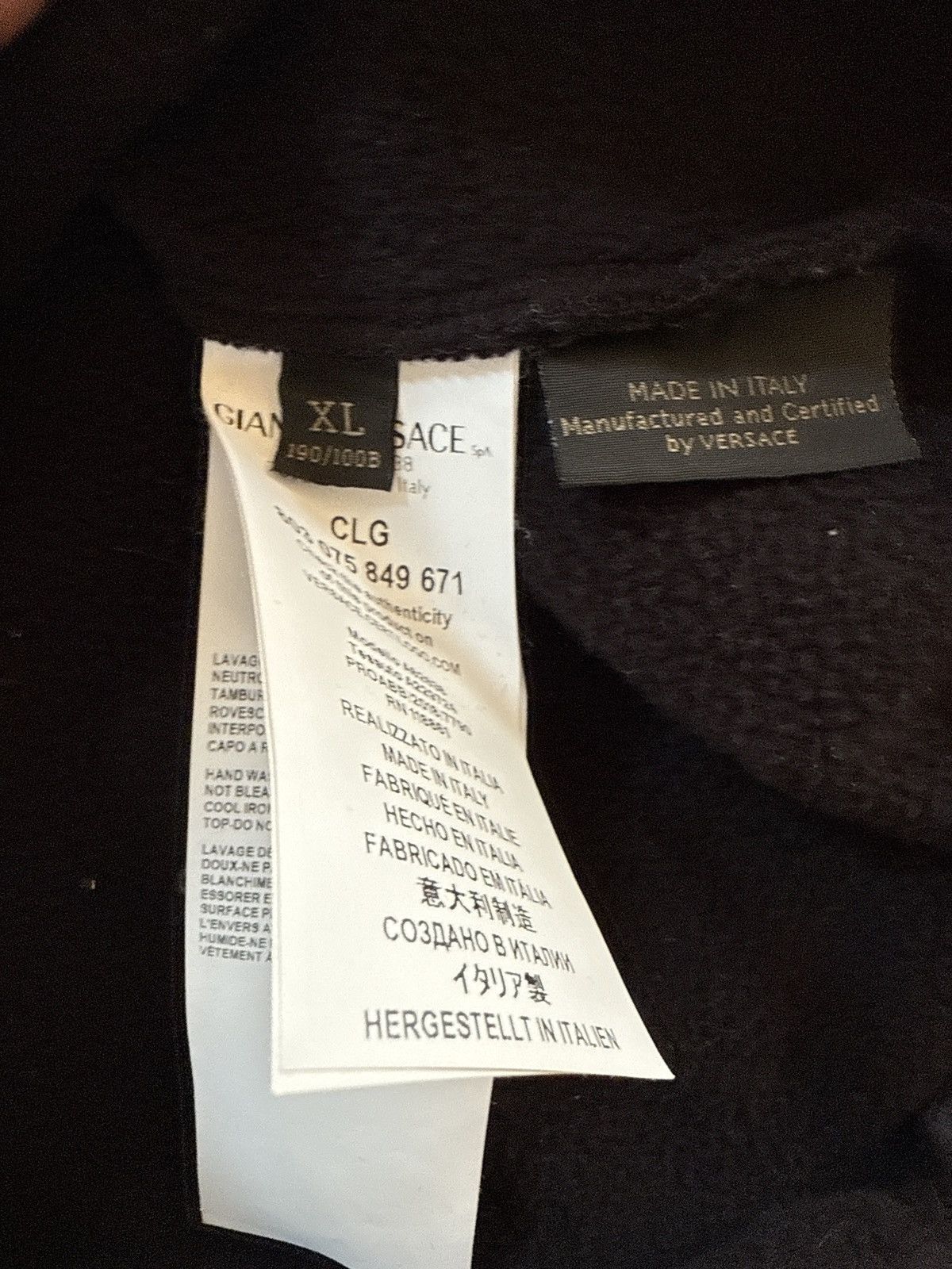 Kith × Versace Kith Versace Greek key box logo crewneck sweatshirt. Size US XL / EU 56 / 4 - 6 Thumbnail