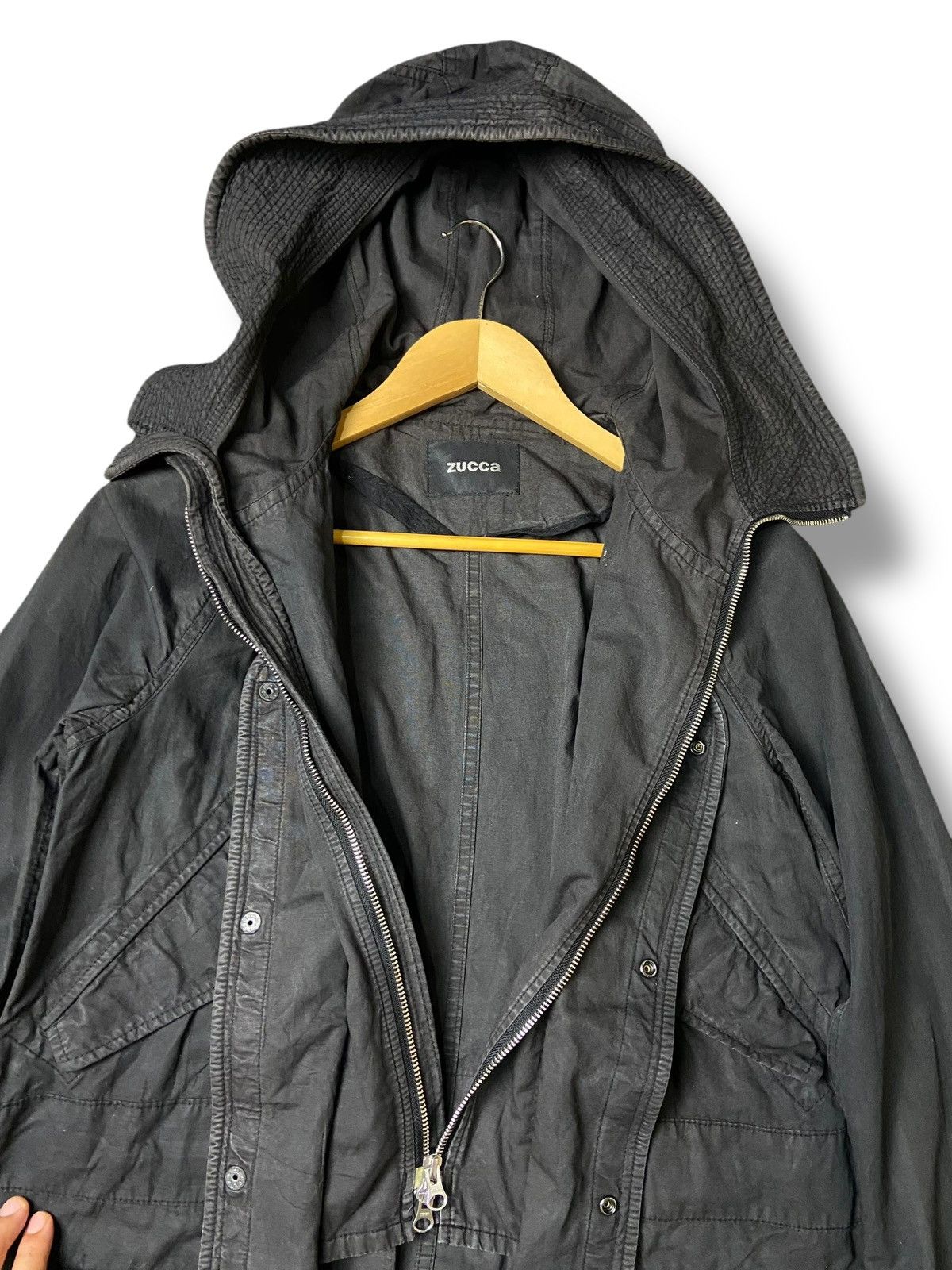 Japanese Brand × Vintage × Zucca Vintage ZUCCA Hybrid Mods Coat Jacket (118) Size US S / EU 44-46 / 1 - 9 Thumbnail