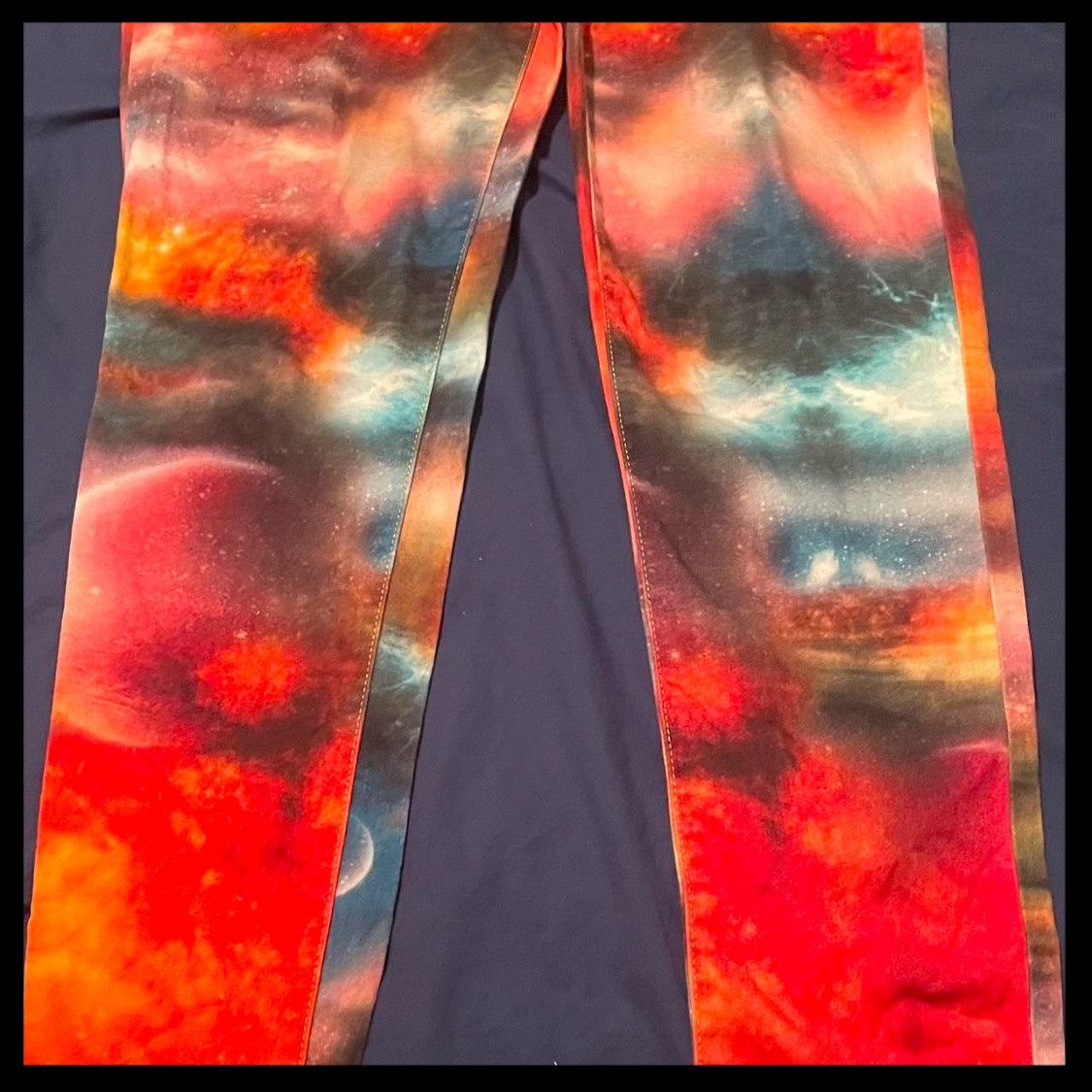 Nanette Lepore L'Amour Nanette Lepore Stretch Denim Multicolored Galaxy Size 28" / US 6 / IT 42 - 10 Thumbnail