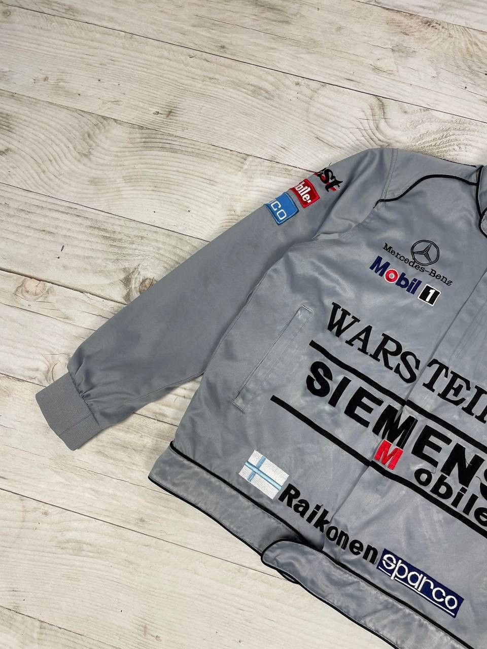 Mercedes-Benz Vintage Mercedes Benz West Racing Suit 90s Jacket & Pants Size US S / EU 44-46 / 1 - 6 Thumbnail