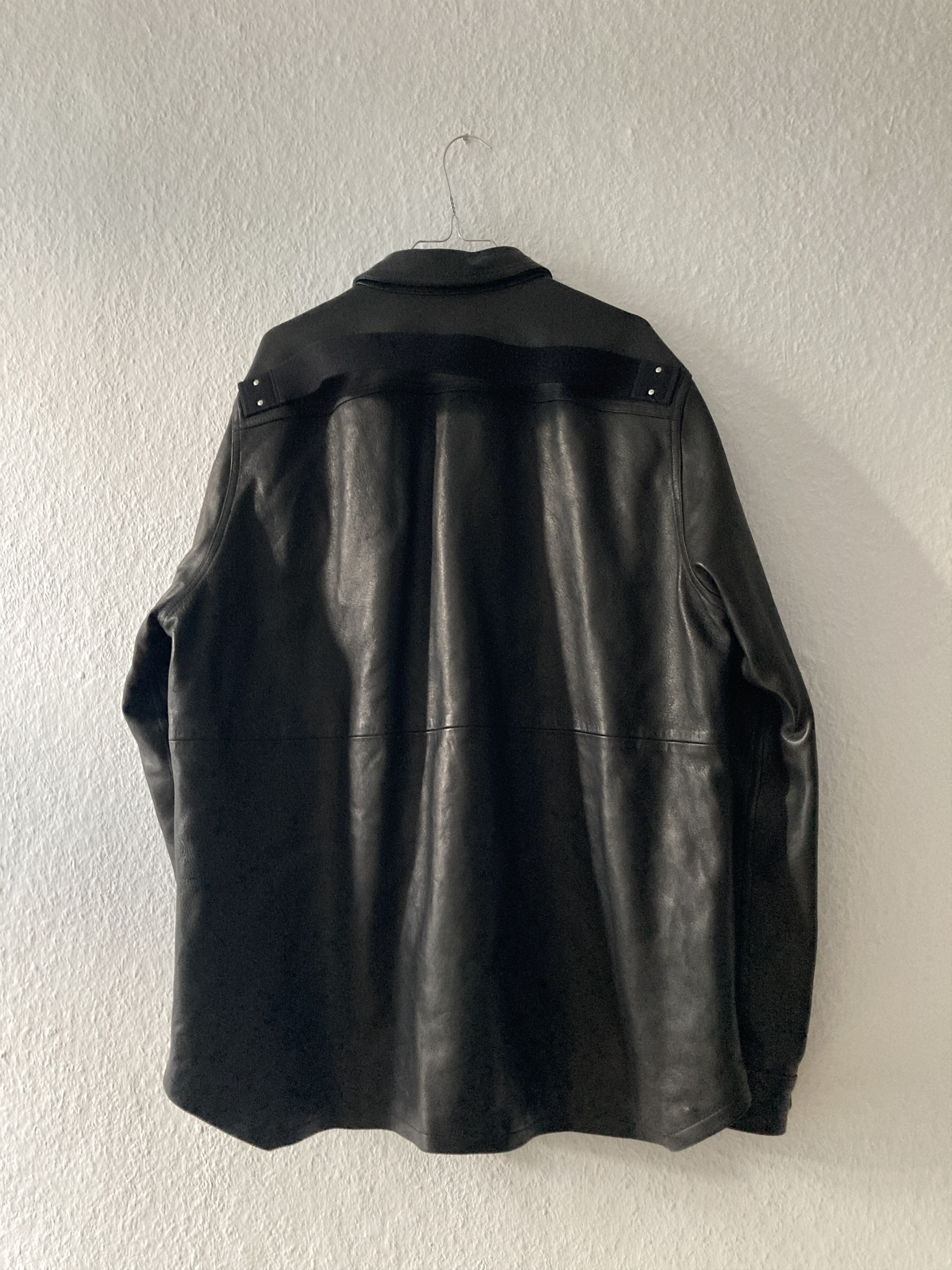 Rick Owens F/W 25 "CONCORDIANS" Lamb Leather Shirt Jacket Rick Owens 54 Size US L / EU 52-54 / 3 - 9 Thumbnail