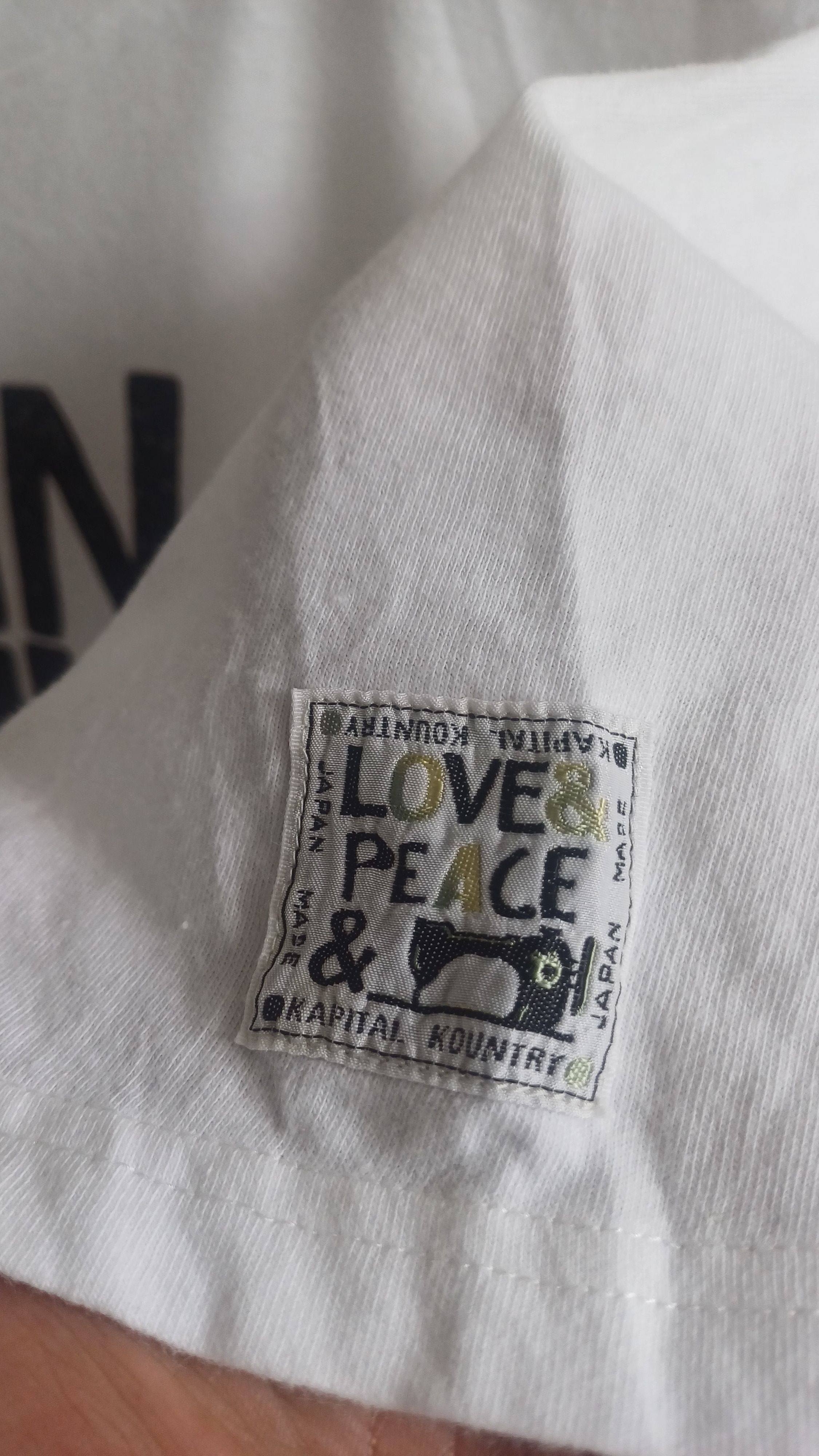 Kapital Kapital White Tee Size US M / EU 48-50 / 2 - 6 Thumbnail