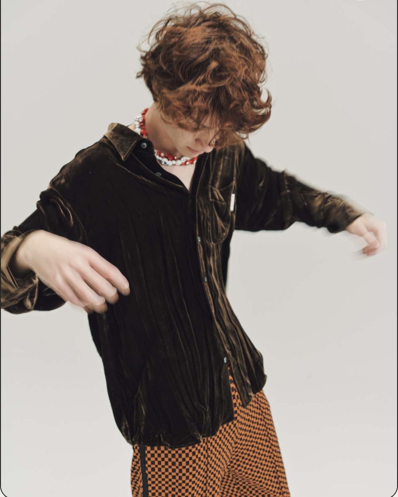 Marni Brown Velvet Shirt Size US S / EU 44-46 / 1 - 3 Thumbnail