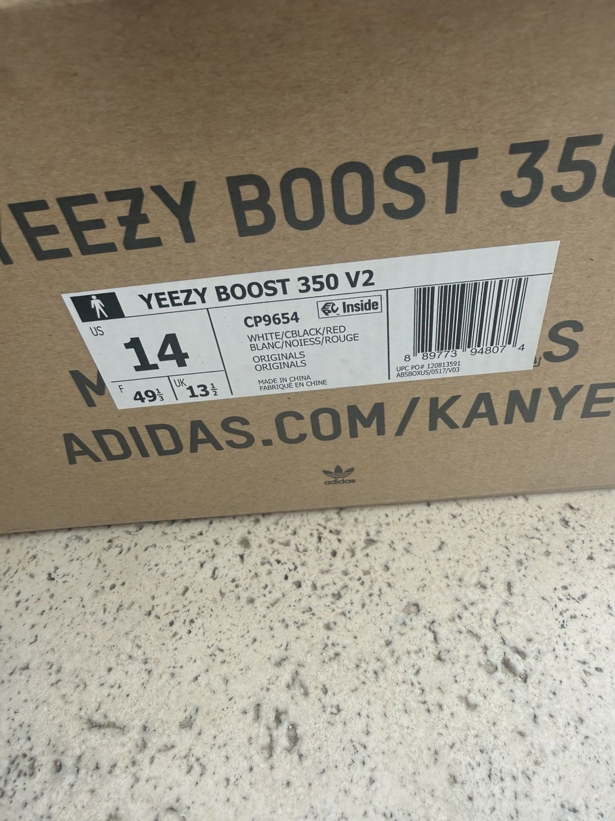 Adidas adidas yeezy boost 350 v2 zebra size 14 w box psperwork Size US 14 / EU 47 - 2 Thumbnail