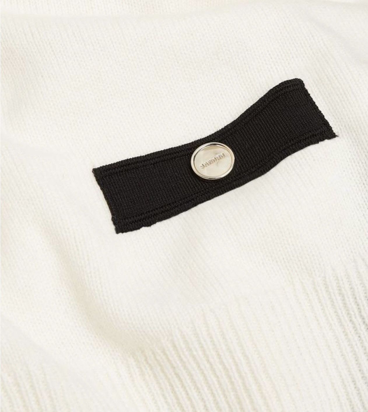 Designer × Sandro Sandro oldmoney style wool + cashmere blend sweater Size S / US 4 / IT 40 - 5 Thumbnail