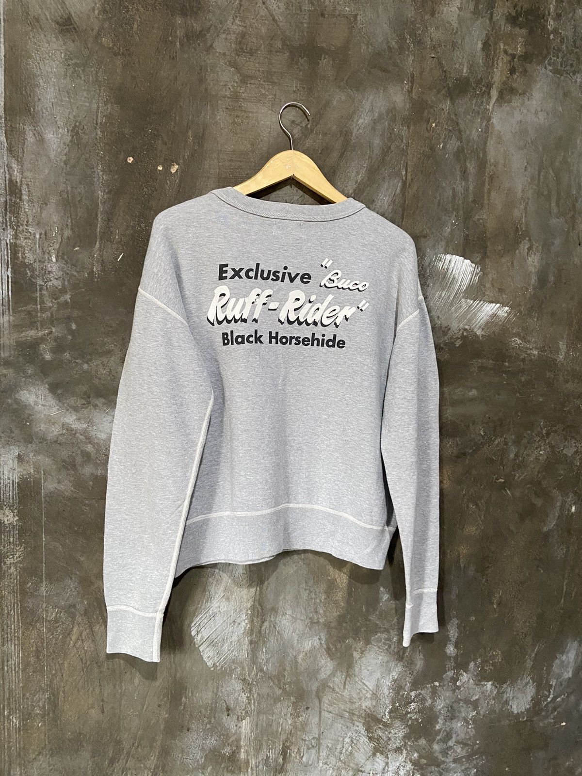 The Real McCoy's Buco Ruff Riders Loopwheel Sweatshirt Size US M / EU 48-50 / 2 - 8 Thumbnail