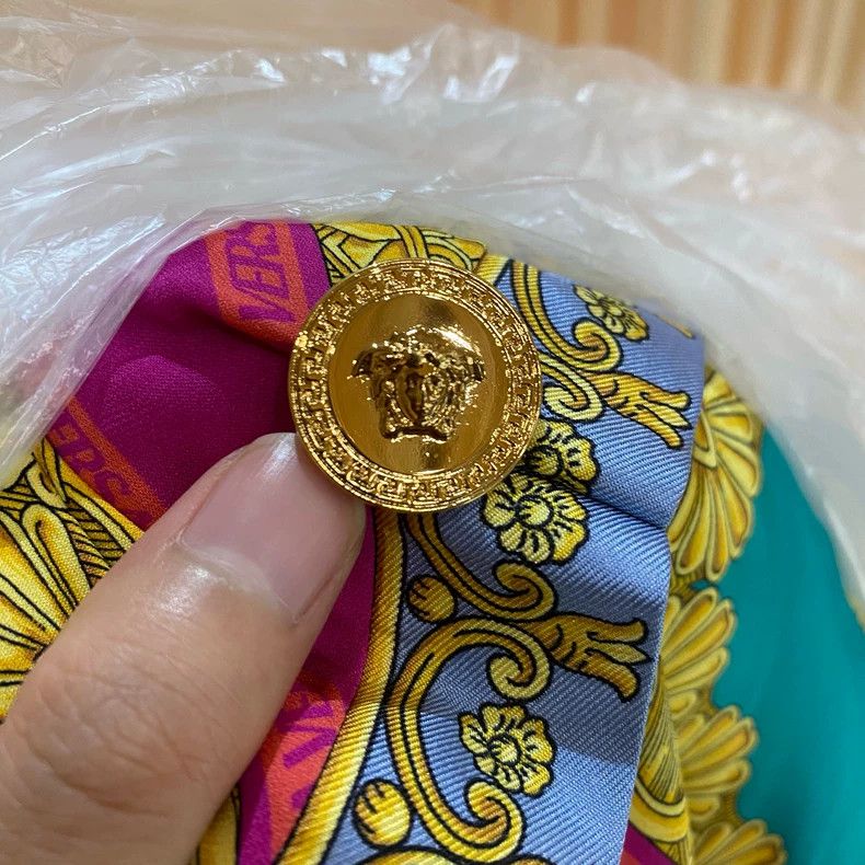 Versace Versace Baroque side button dress Size S / US 4 / IT 40 - 7 Thumbnail