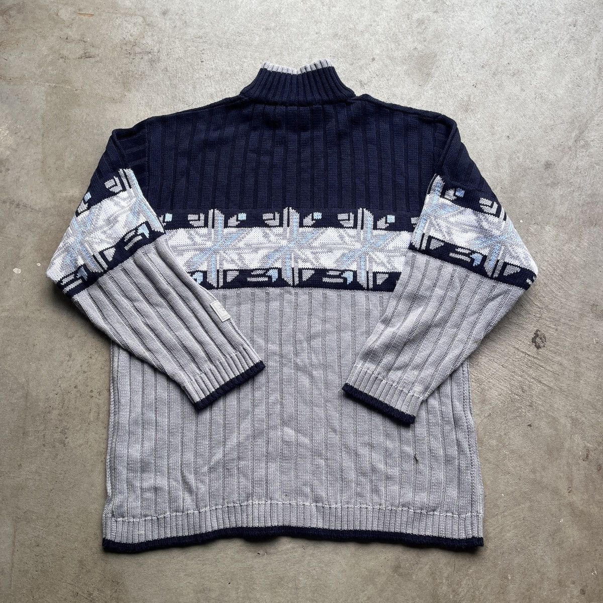Southpole Vintage Y2K Southpole Mock Neck Sweater Size US XL / EU 56 / 4 - 2 Thumbnail