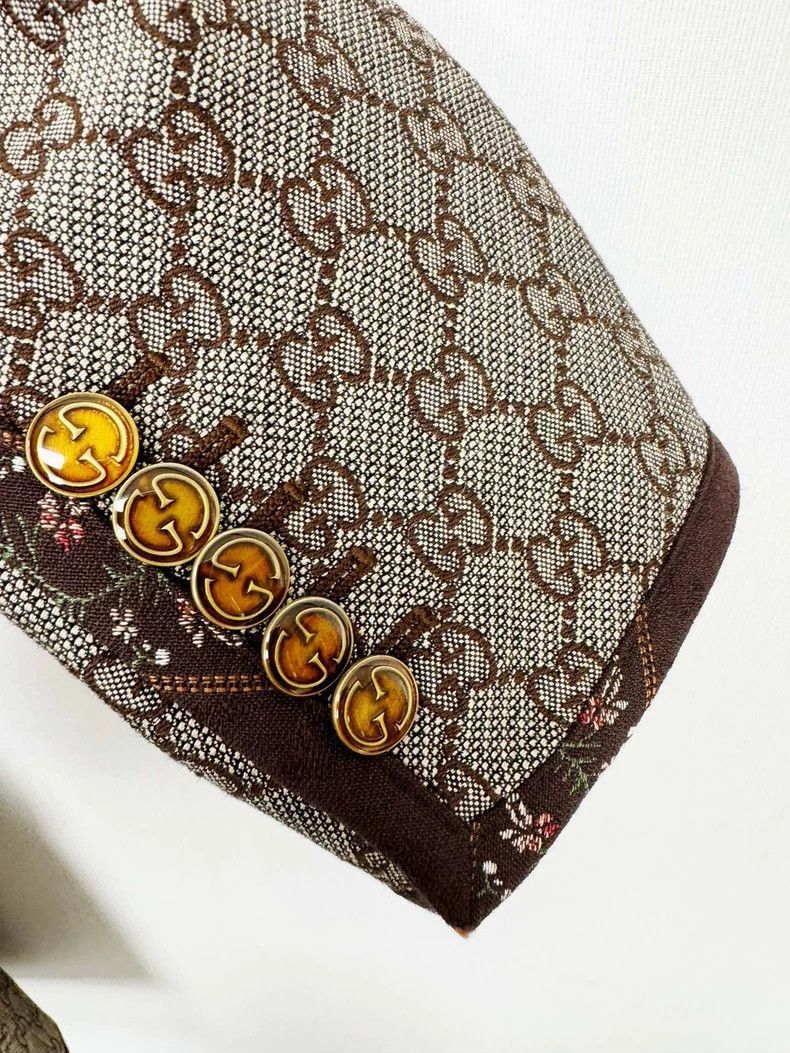 Gucci Gucci Monogram Jacket Size 38, Worn Once-2505 Size M / US 6-8 / IT 42-44 - 6 Thumbnail
