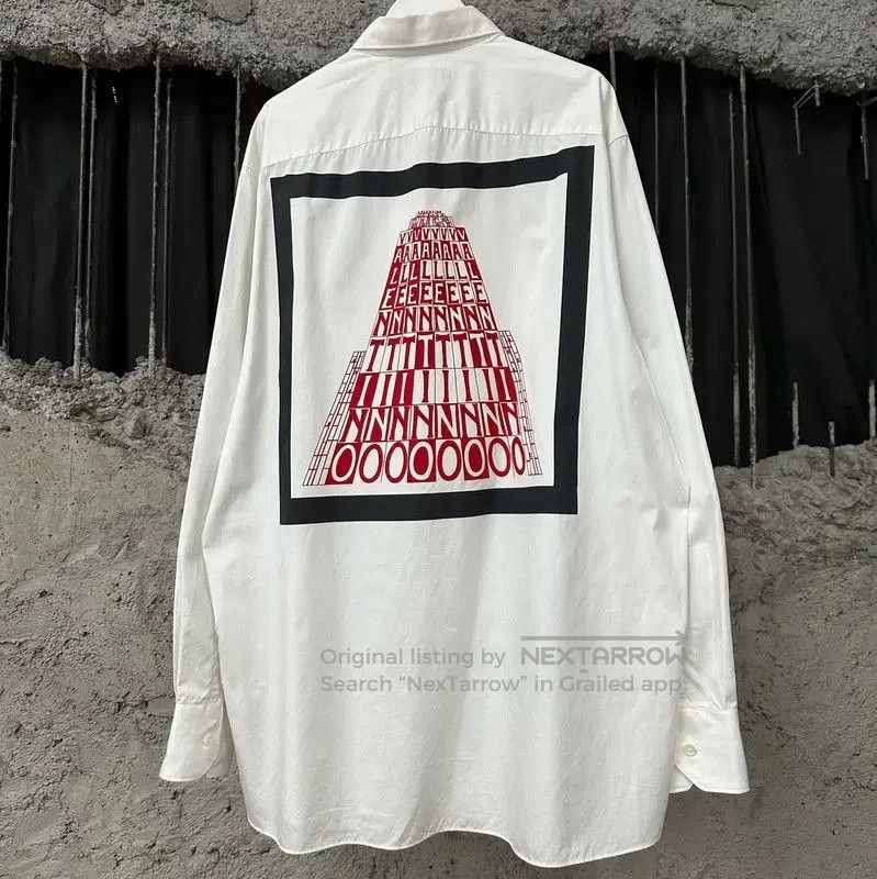 Valentino Valentino Long Sleeve White Cotton Shirt . Size US M / EU 48-50 / 2 - 2 Thumbnail