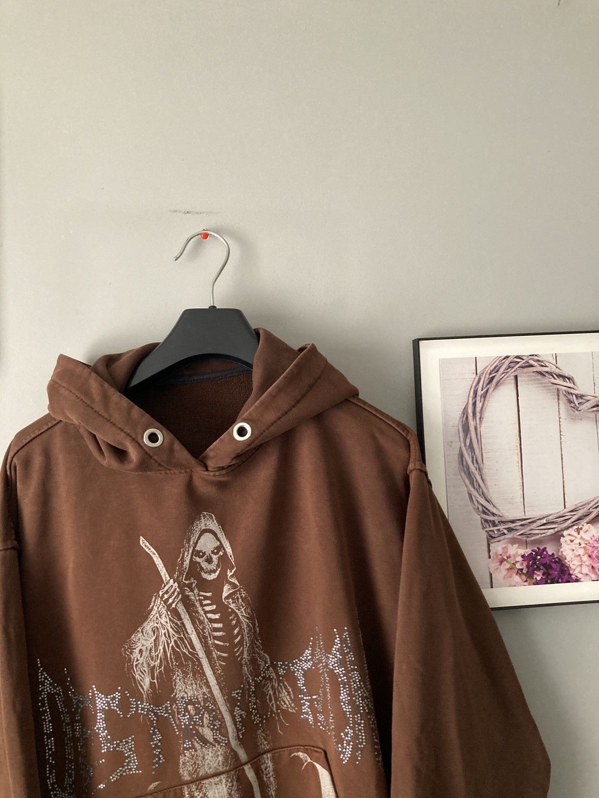 Vintage Animal wave boxy oversized hoodie sweatshirt M y2k vintage Size US M / EU 48-50 / 2 - 3 Thumbnail