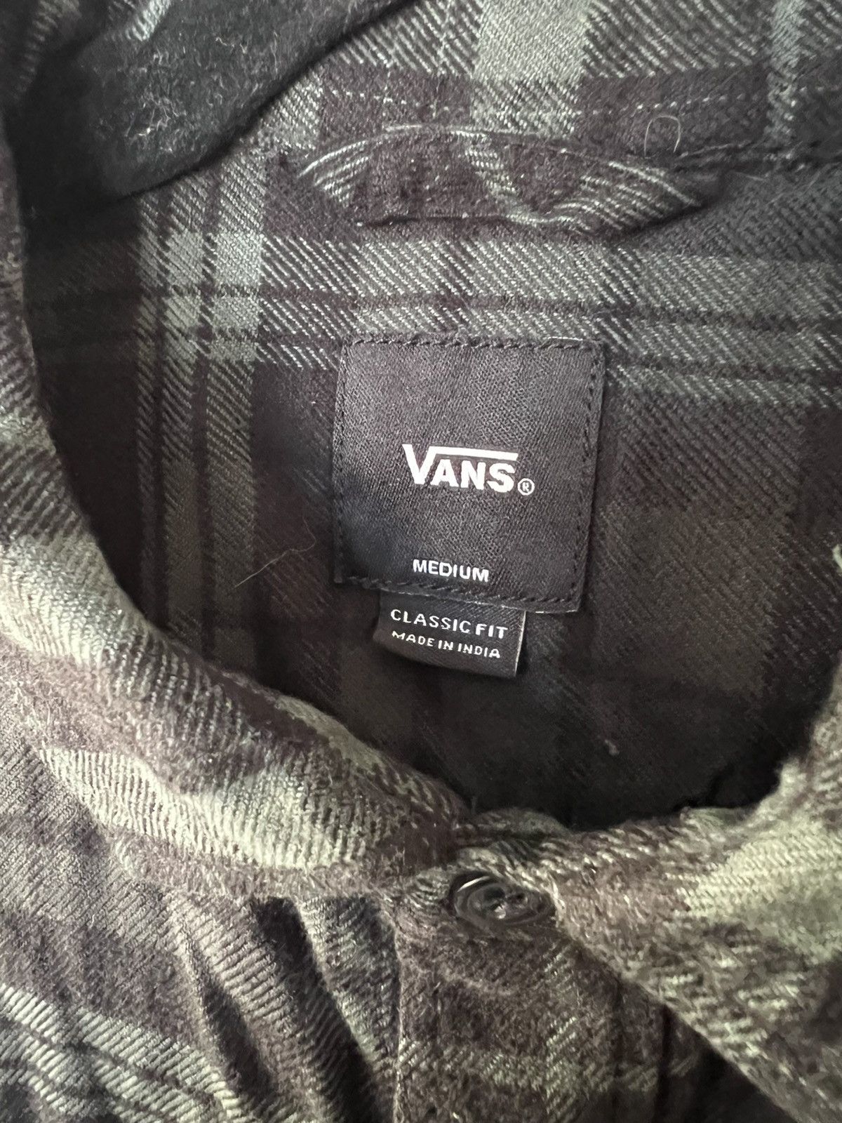 Vans VANS DRIFTWOOD GREEN FLANNEL L/S BUTTON DOWN SHIRT Size US M / EU 48-50 / 2 - 3 Thumbnail