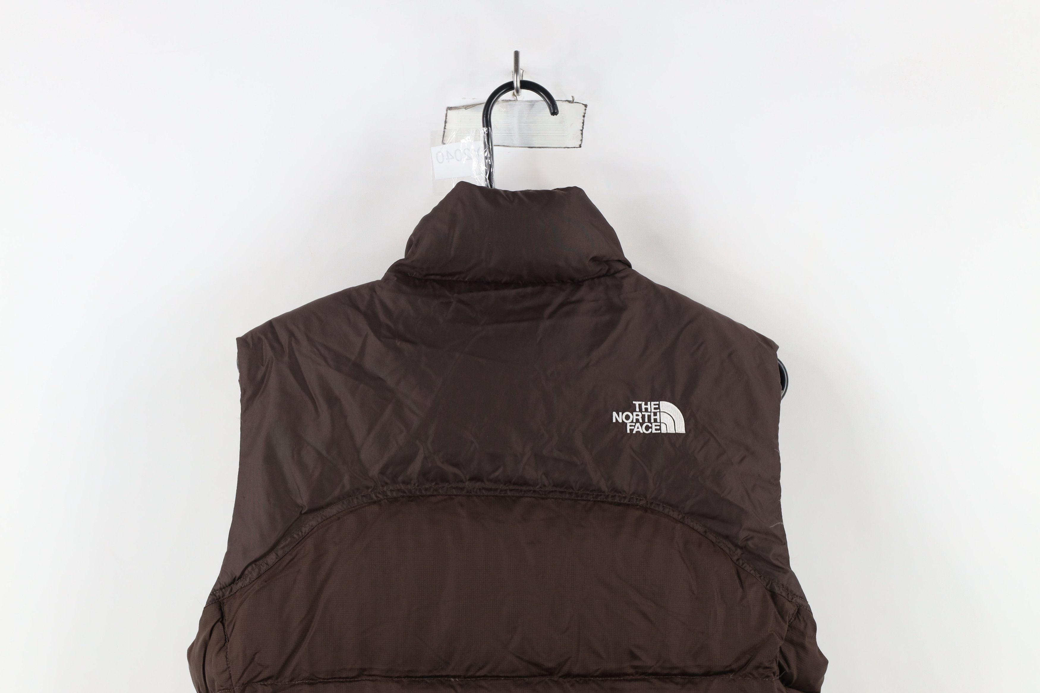 The North Face × Vintage Vintage The North Face Fill Nuptse Puffer Vest Jacket Brown Size M / US 6-8 / IT 42-44 - 14 Thumbnail