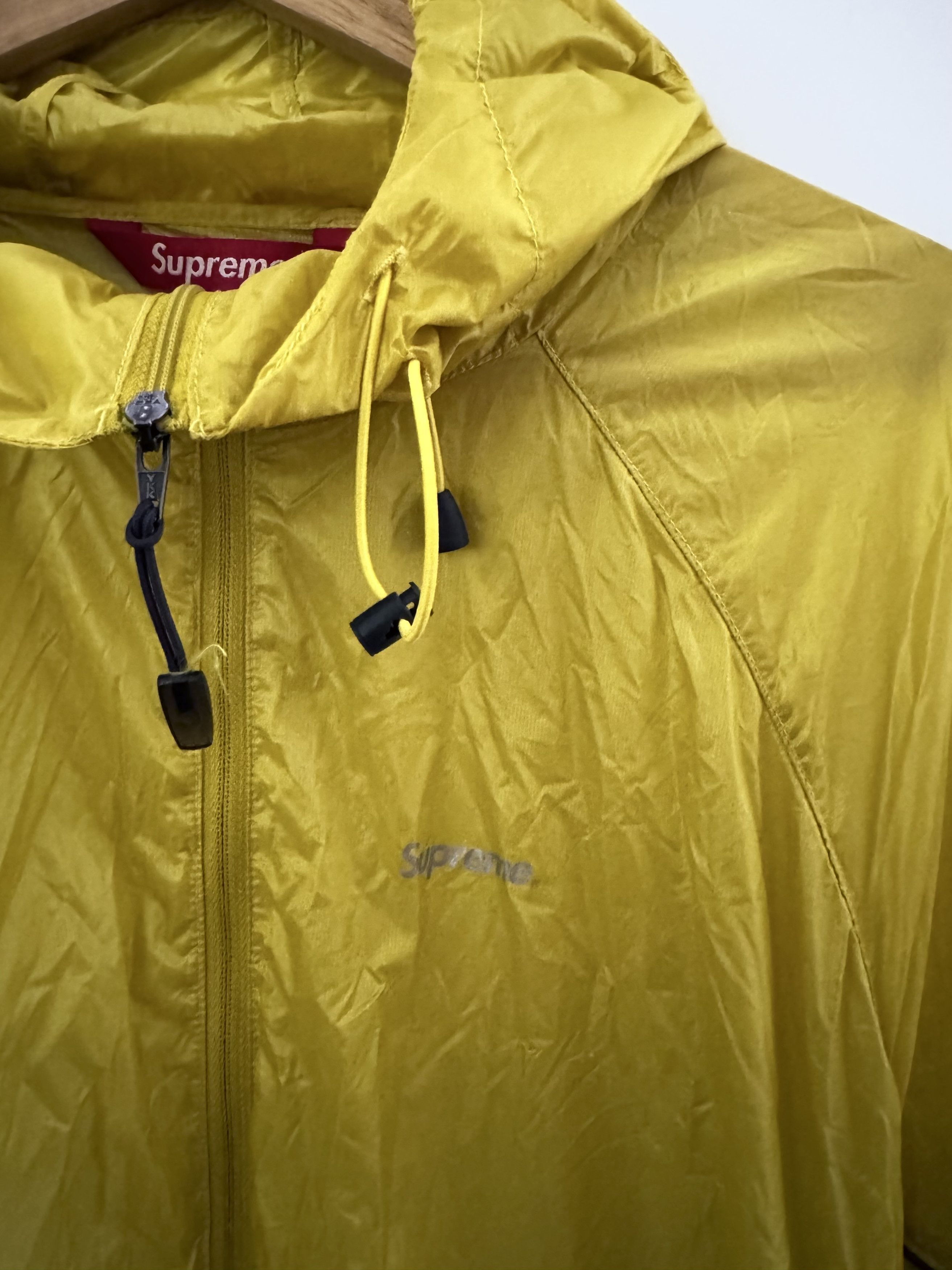 Supreme Ripstop Hooded Windshell 'Acid Yellow' Size US M / EU 48-50 / 2 - 2 Thumbnail