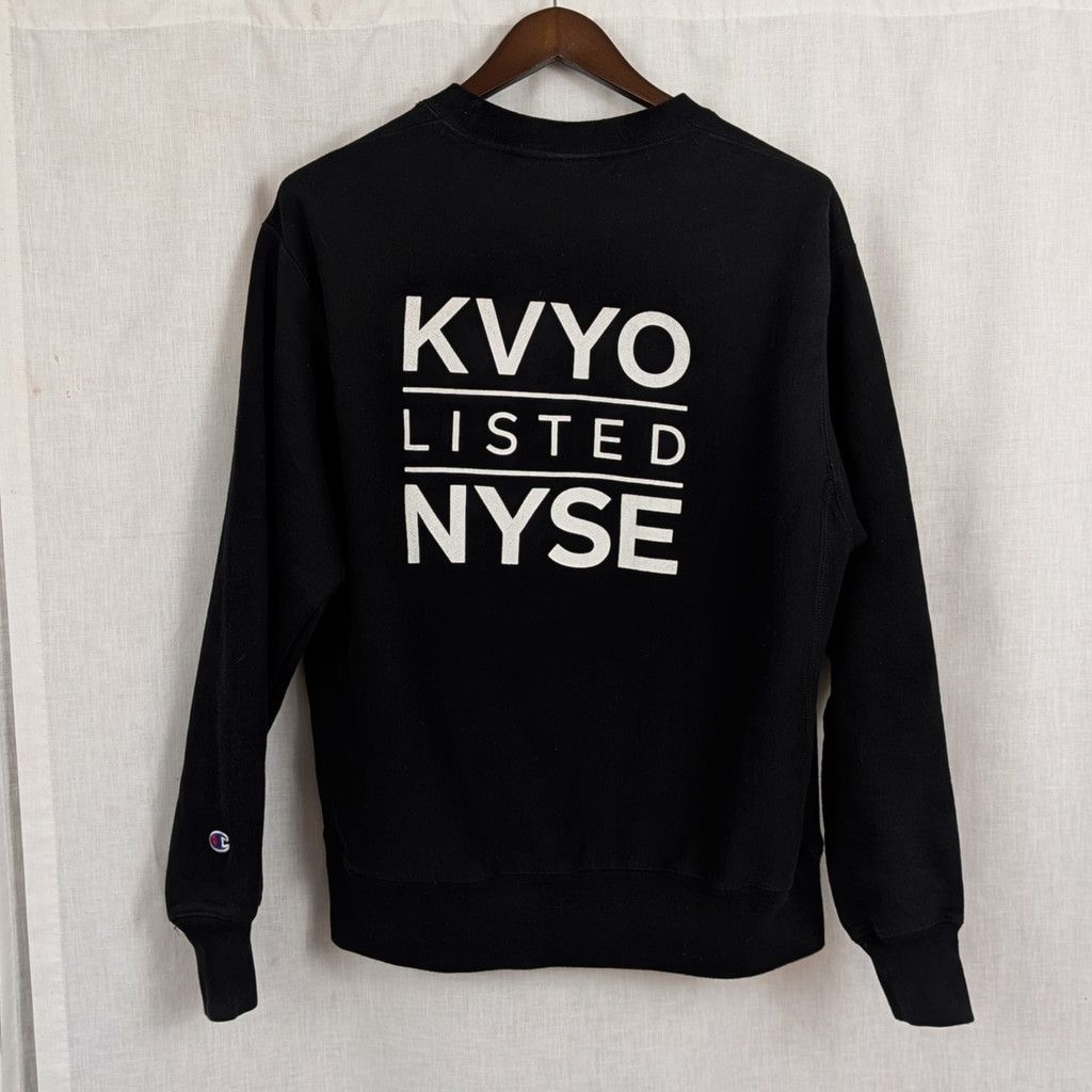 Champion KVYO NYSE Stock Listing Champion Sweatshirt Black Large Size US L / EU 52-54 / 3 - 1 Thumbnail