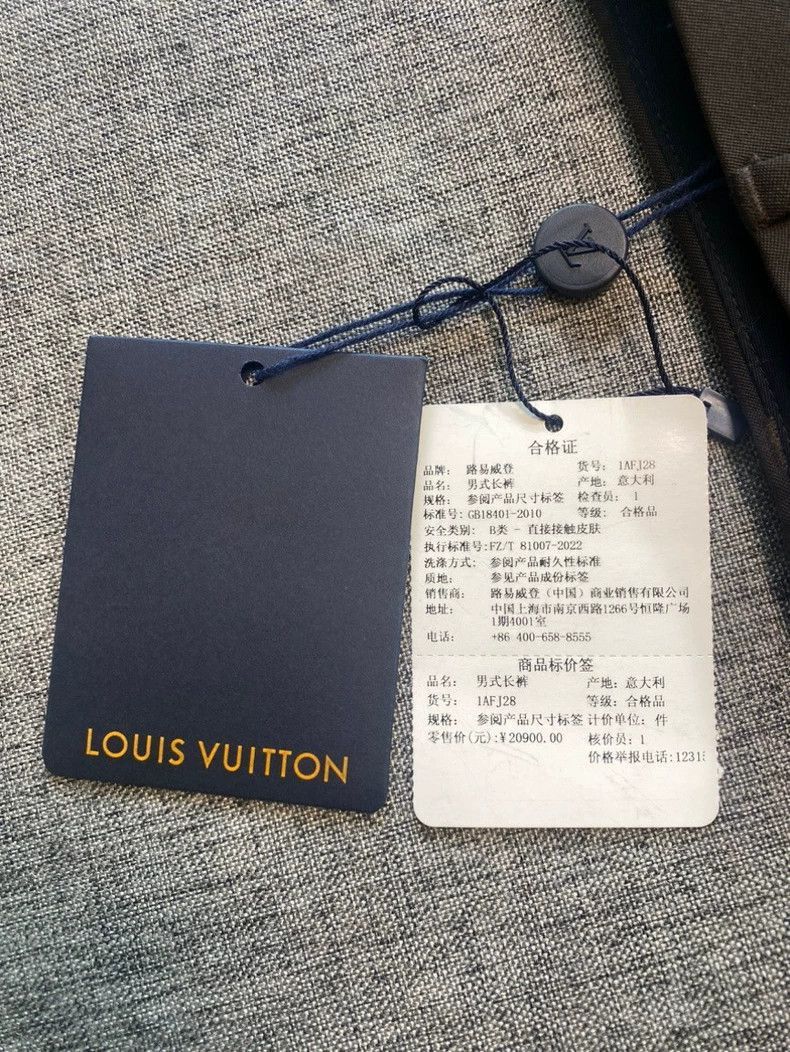 Louis Vuitton Louis Vuitton SS24 Collaboration Embroidered Flared Pants - Size US 44 / EU 60 - 7 Thumbnail