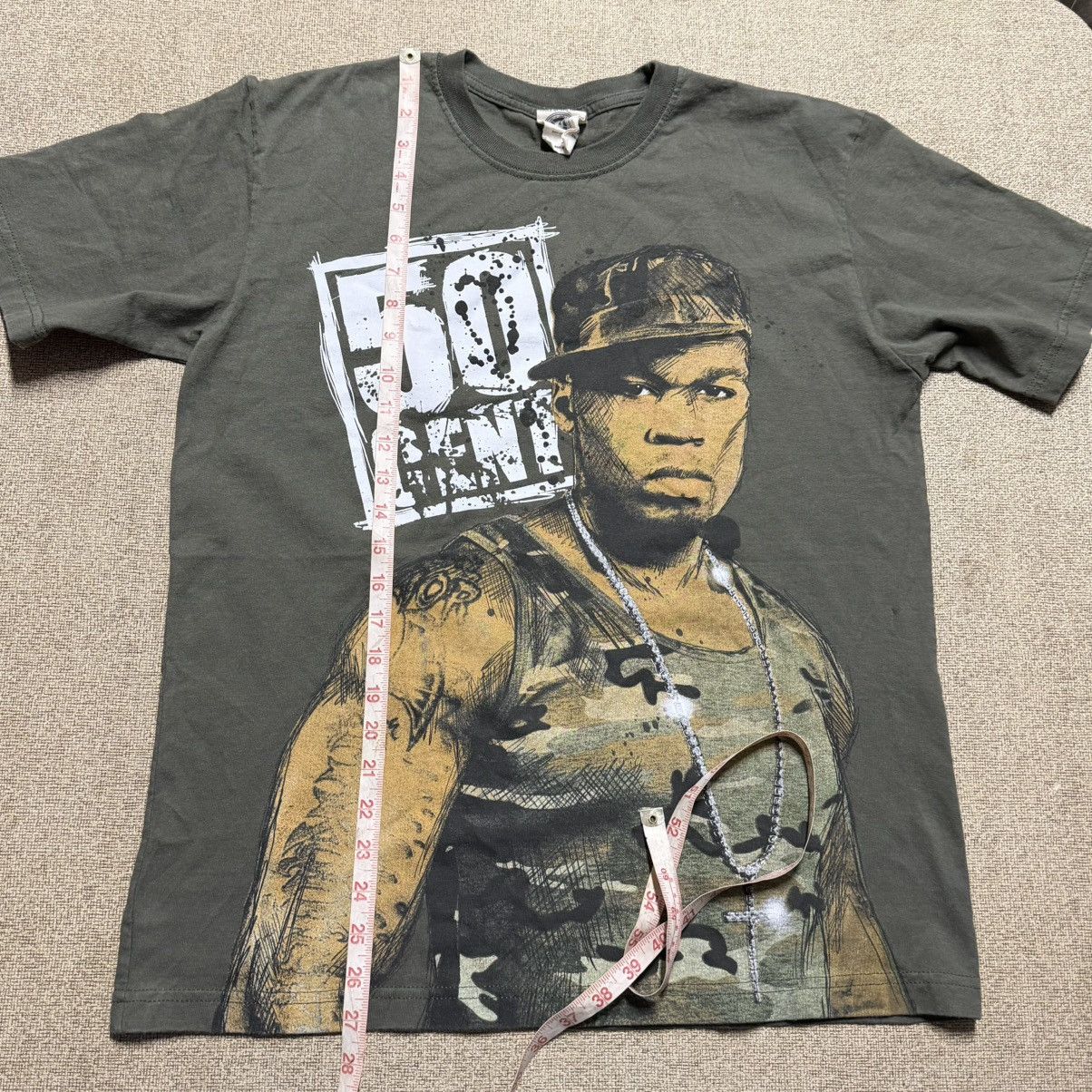 G-Unit Vintage Y2K G-Unit 50 Cent Heavyweight T Shirt XL Rap Rare Size US XL / EU 56 / 4 - 6 Thumbnail