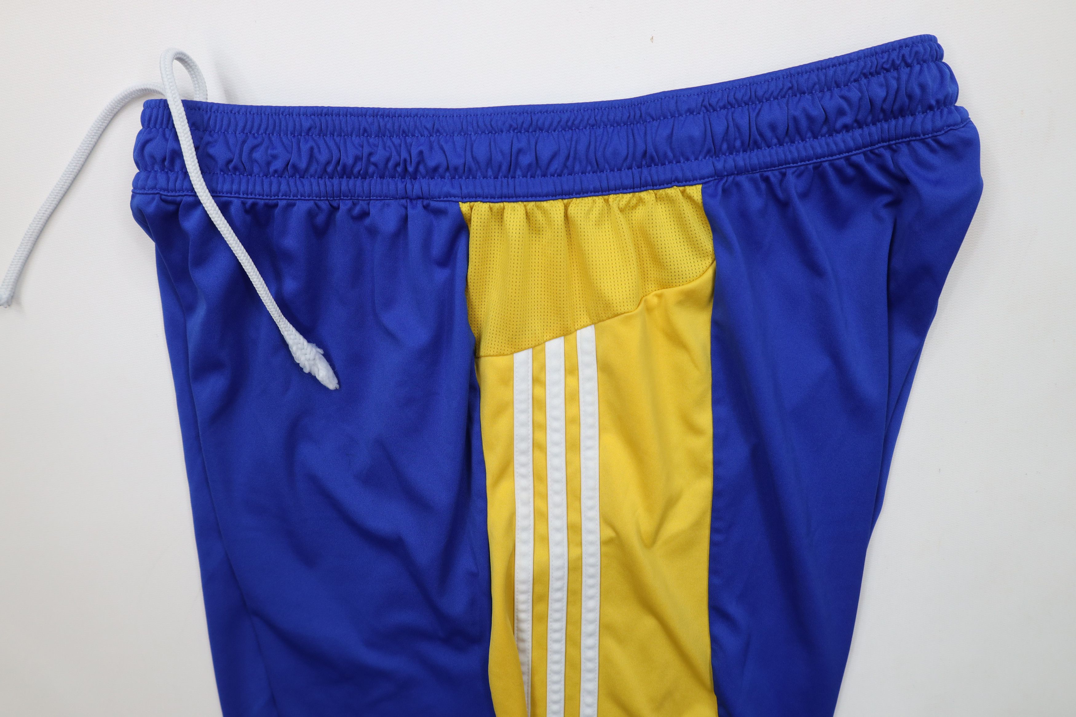 Adidas × Vintage Vintage Adidas Striped Running Jogging Soccer Shorts Blue Size US 36 / EU 52 - 8 Thumbnail