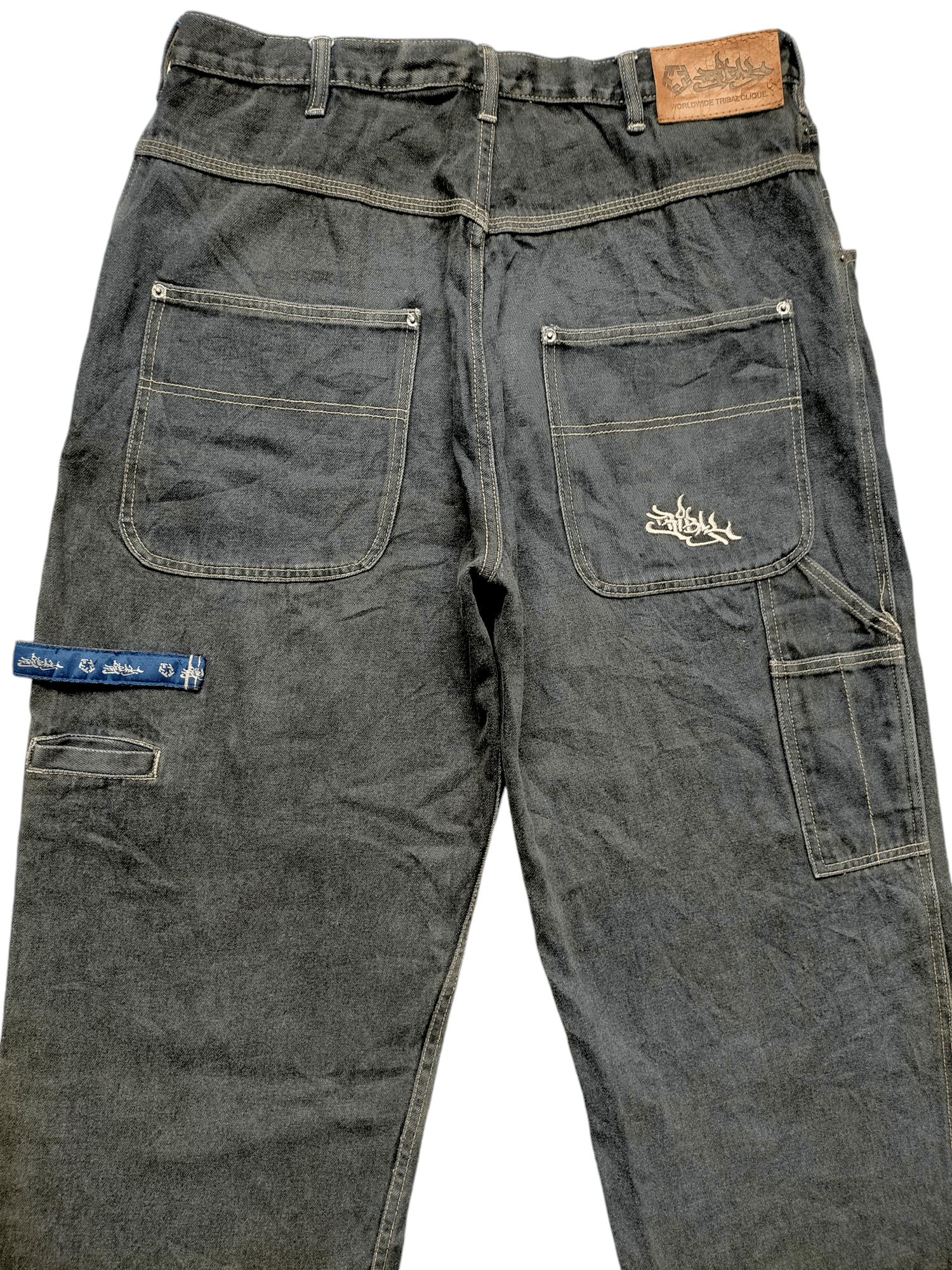Japanese Brand Vintage Japanese Brand Tribal Baggy Jeans Size US 36 / EU 52 - 3 Thumbnail