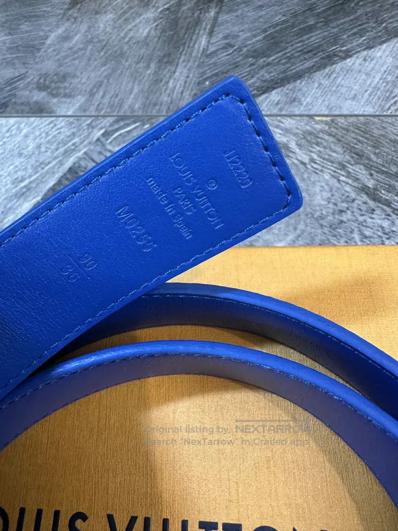 Louis Vuitton Louis Vuitton size 90 Classic presbyopic gold toe belt Size ONE SIZE - 5 Thumbnail