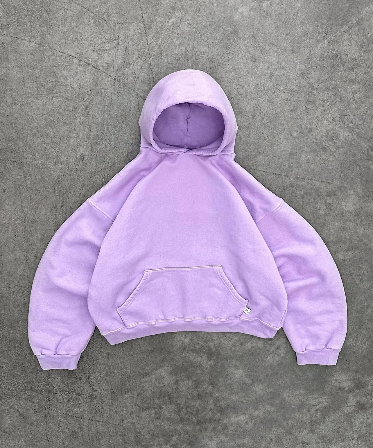 akimbo club lavender hoodie